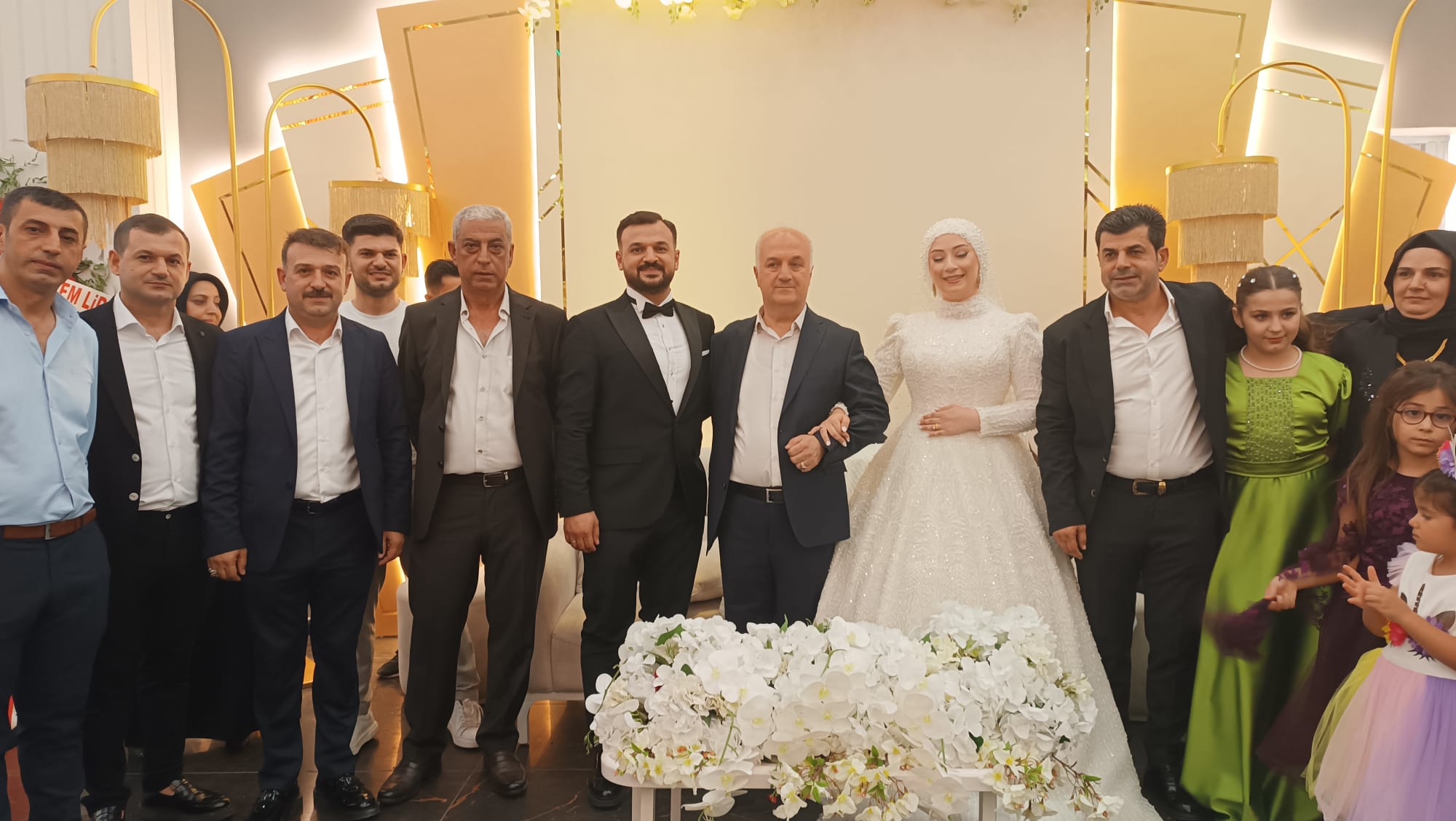 Çelik ve Şimşek ailelerinin mutlu günü
