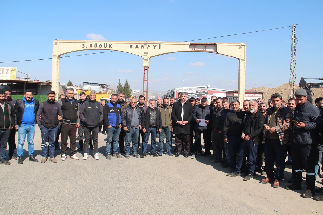 Ek Sanayi sitesi kavşağa kavuşuyor