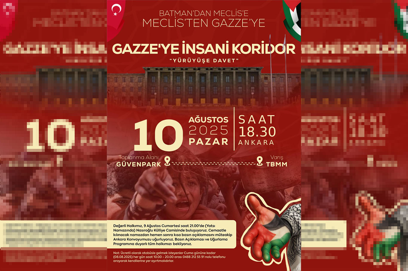 Gazze için yola çıkıyorlar