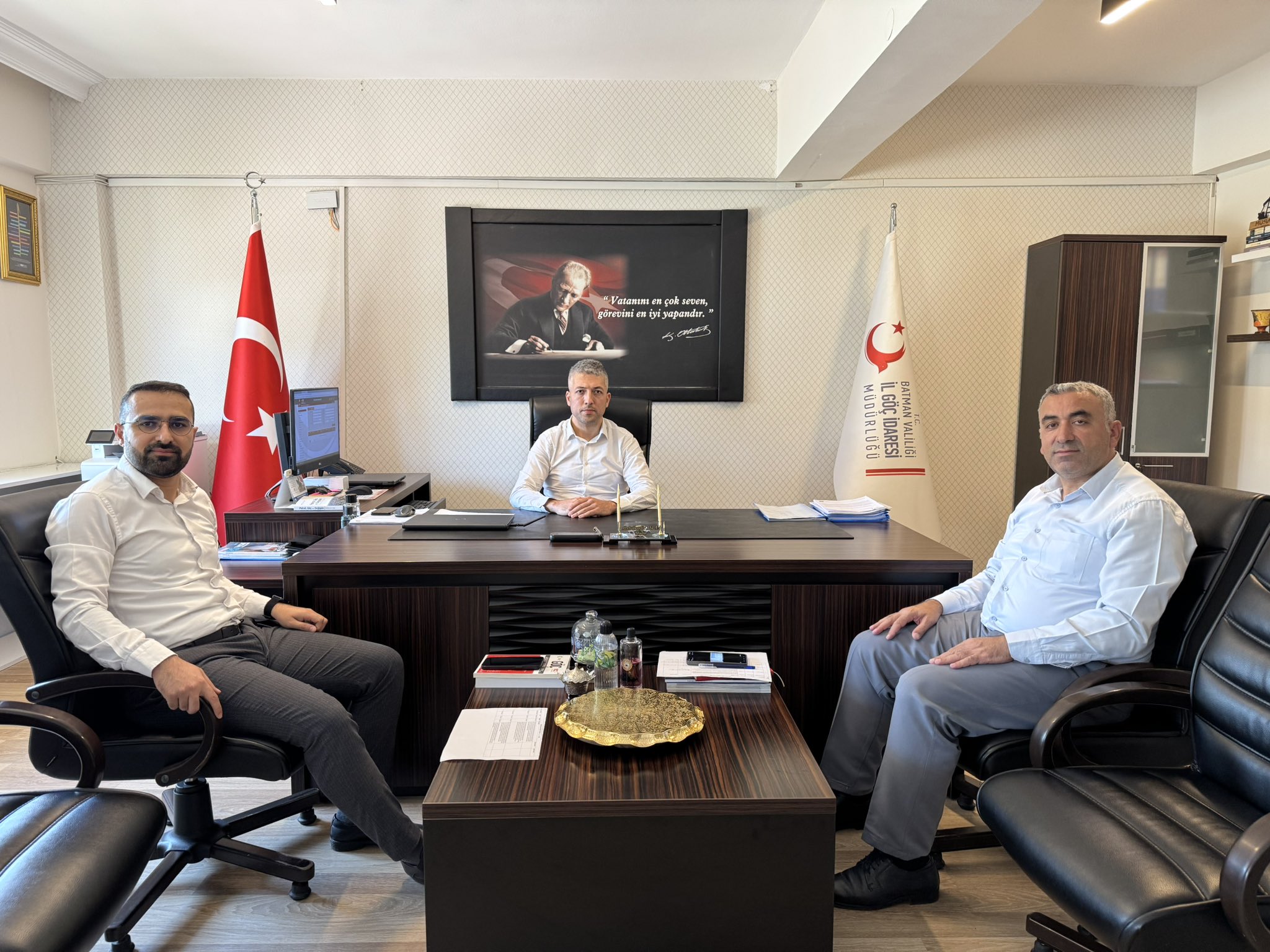 HÜDA PAR’dan Göç İdaresi’ne ziyaret