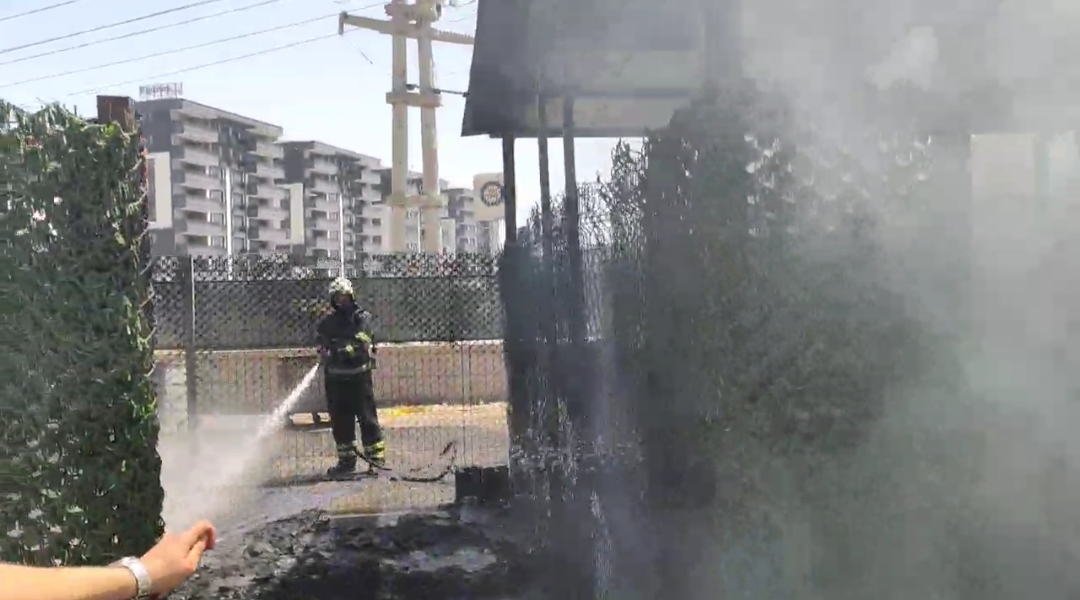 Jeneratör yangını paniğe neden oldu