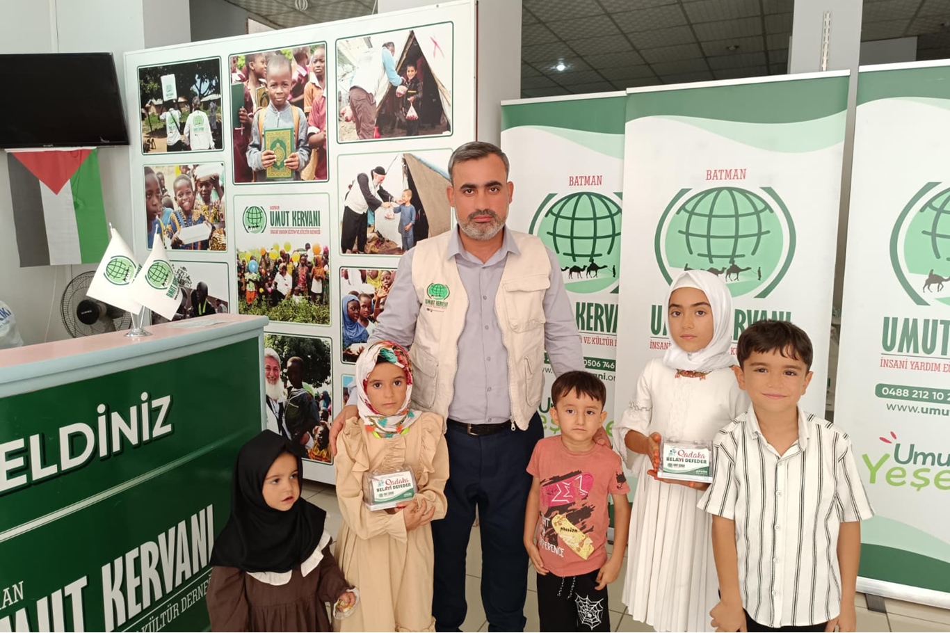 Minik yüreklerden büyük fedakarlık