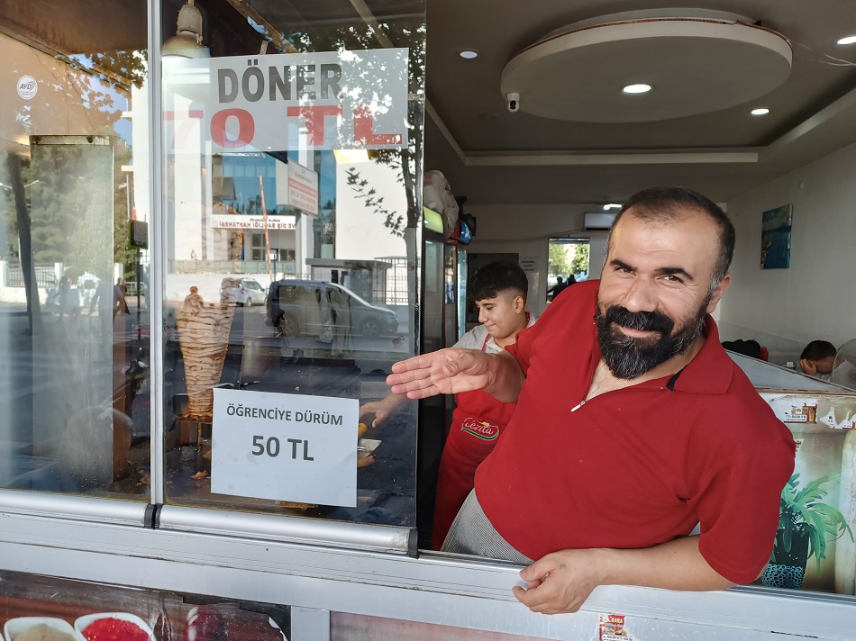 Öğrencilere dönerde kampanya