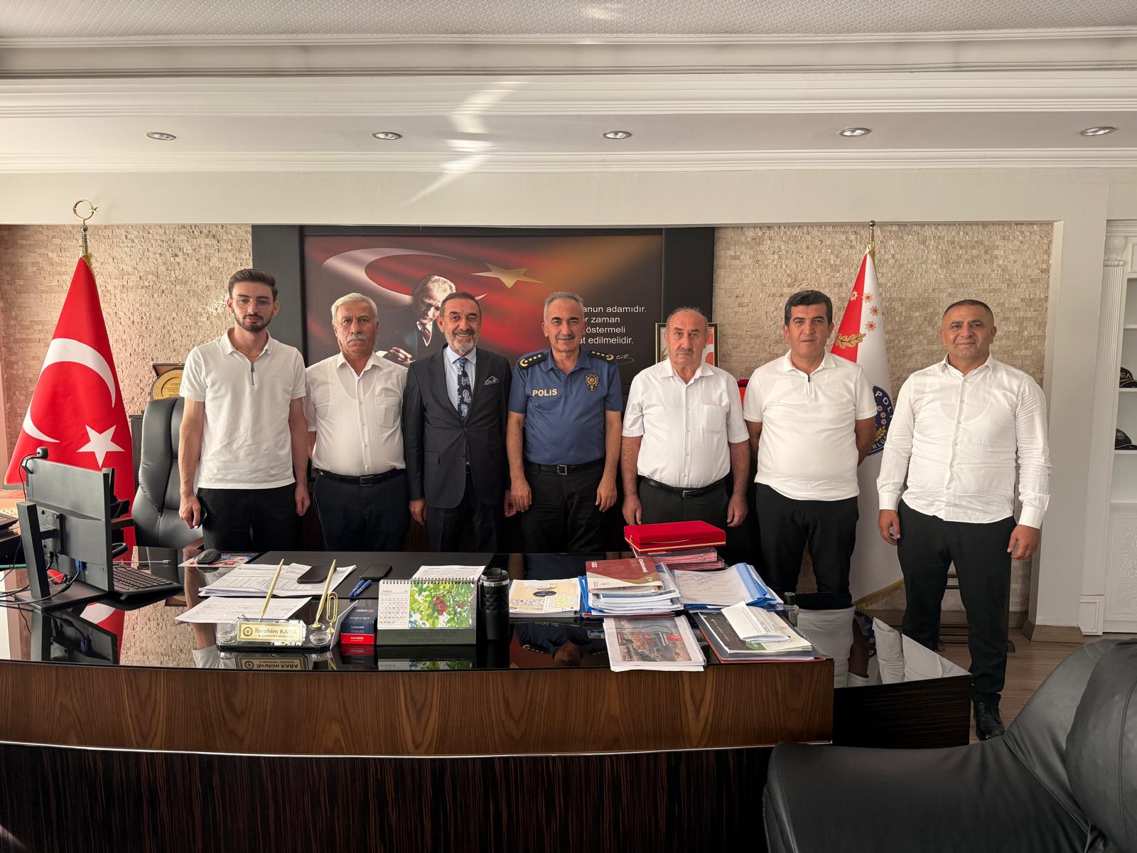 Recebanlılar Derneği’nden Kaba’ya ziyaret