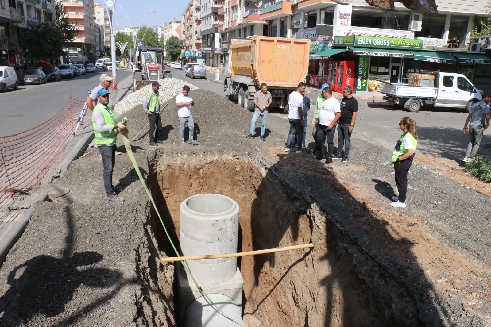 Sel riskine karşı yeni altyapı hattı
