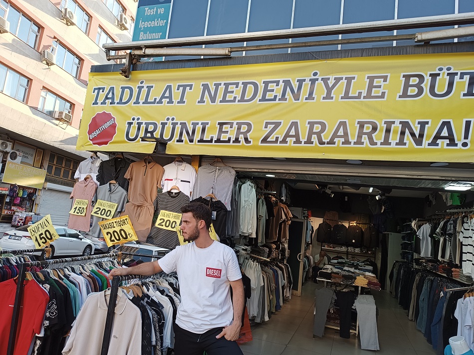 Tadilat nedeniyle indirimli satış