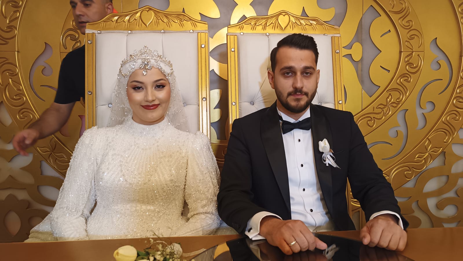 Tüzün ve Biliz ailelerinin mutlu günü