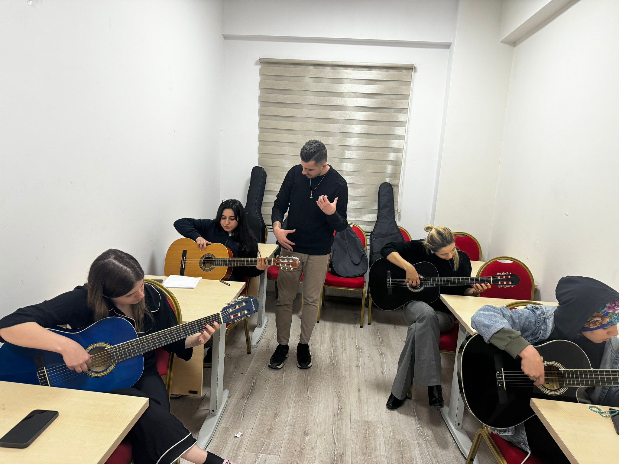 Yurtlardaki kurslara yoğun ilgi