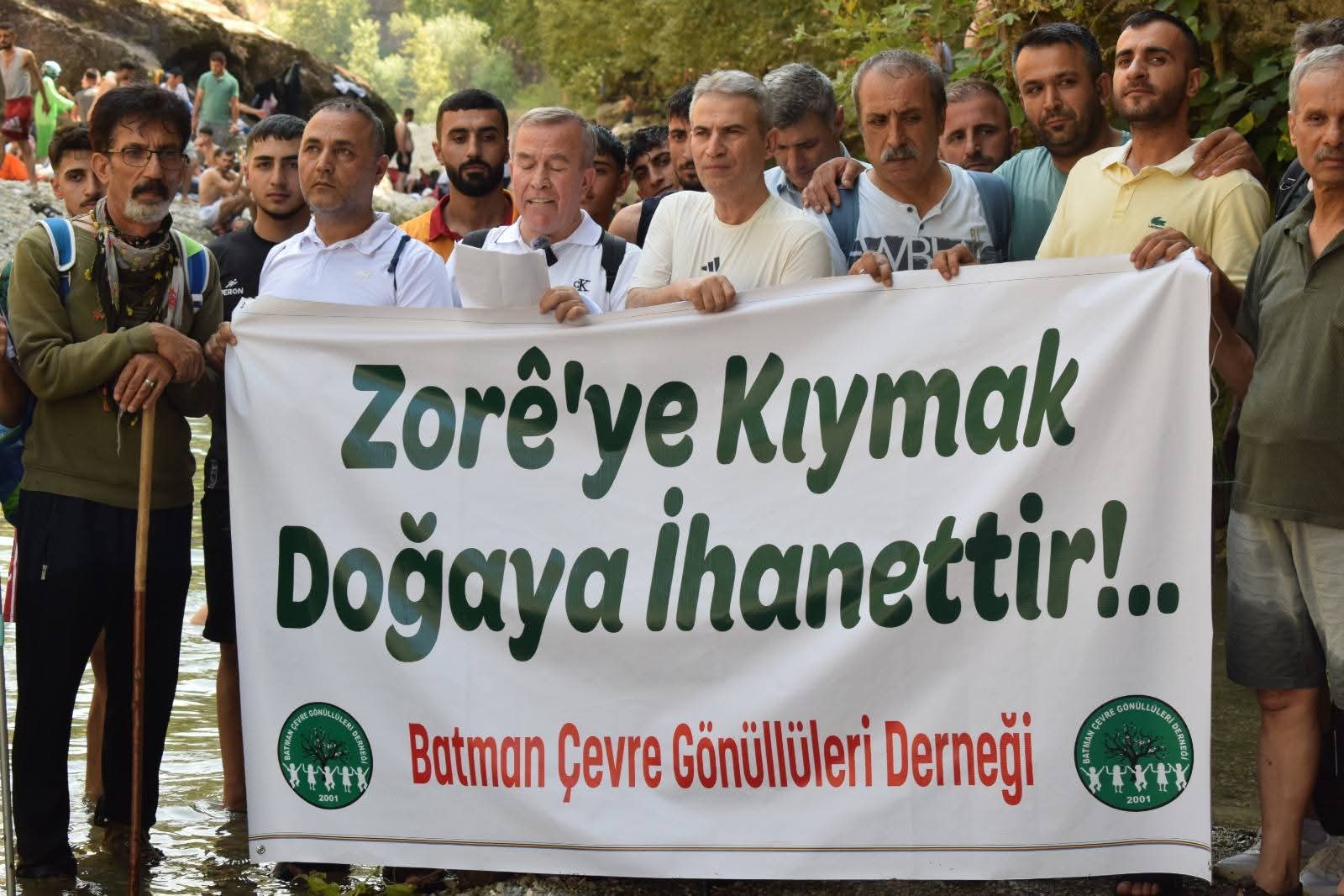 “Zorê’ye baraj, doğaya ihanettir”