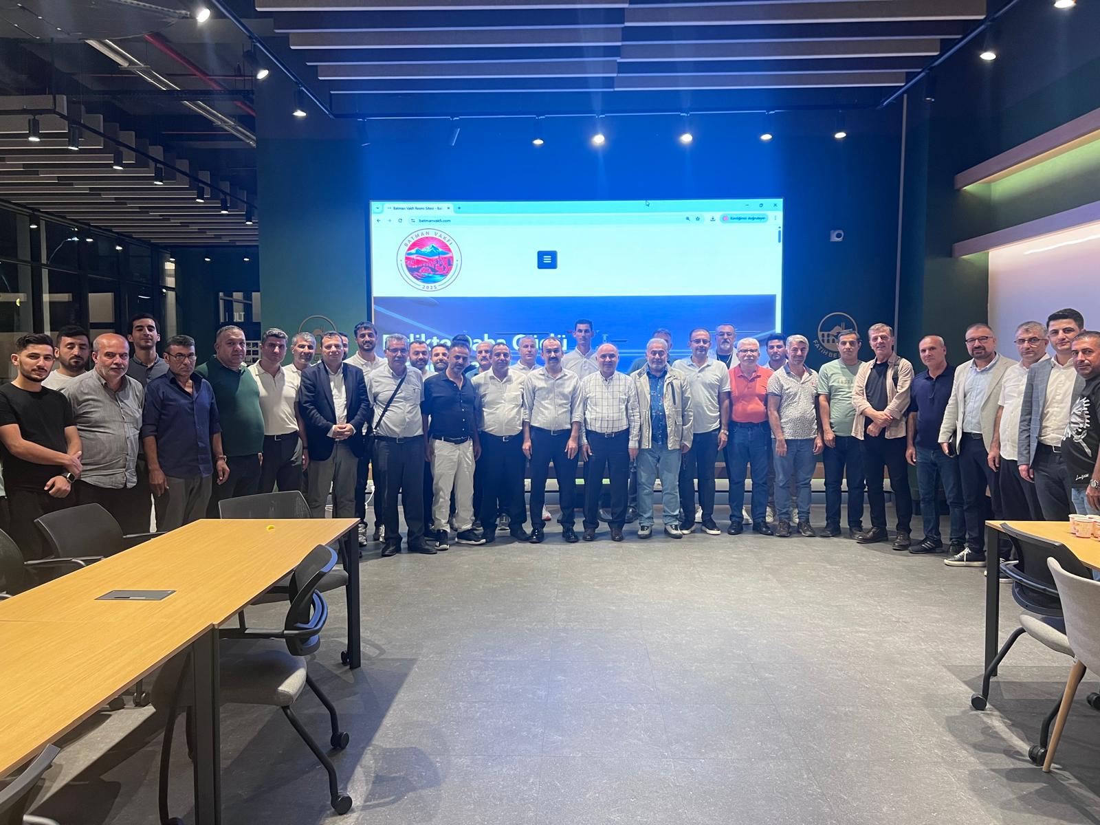 Batman Vakfı’ndan davet çağrısı 