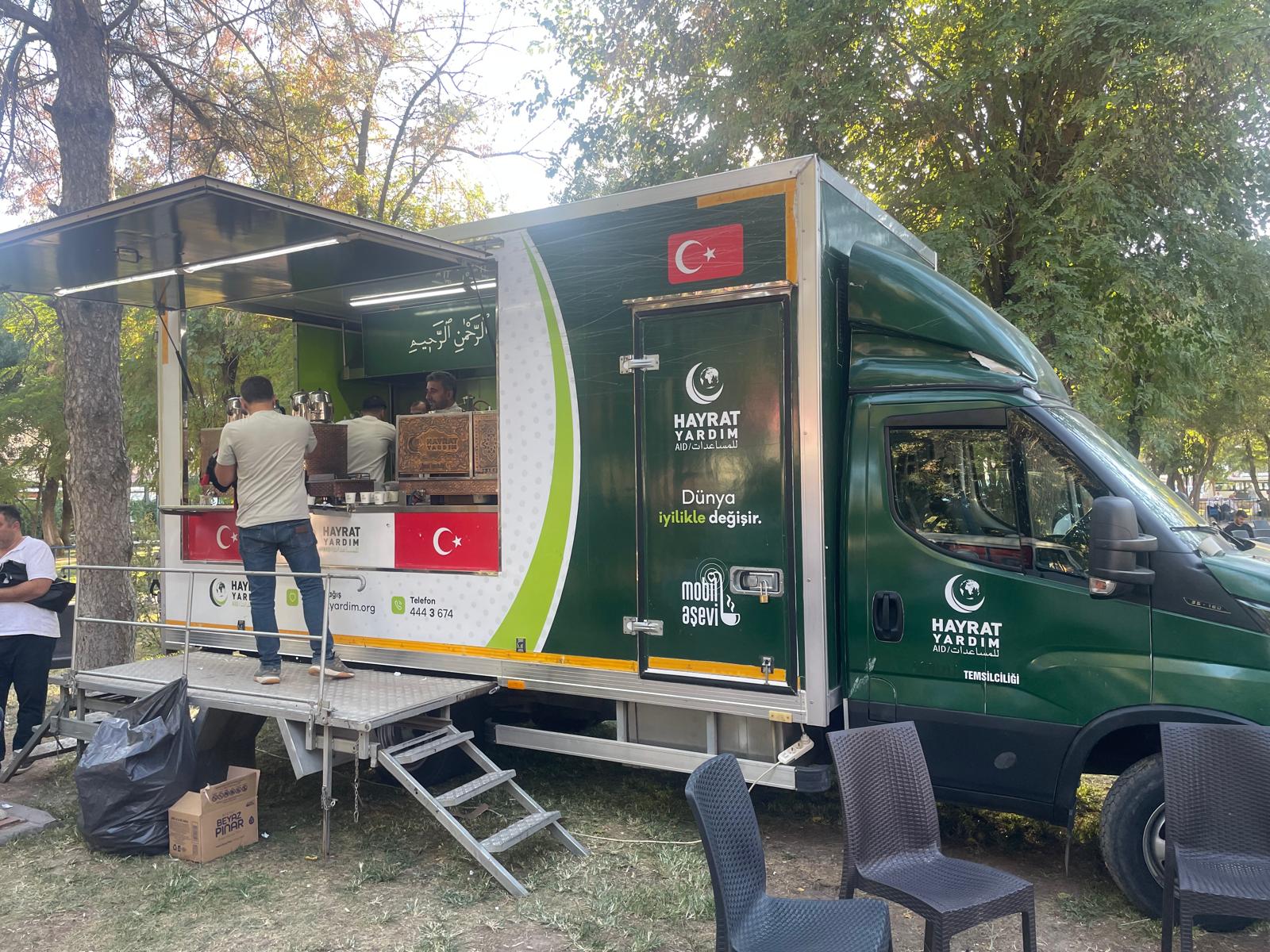 4,5 Milyon liralık mobil aşevi hizmeti