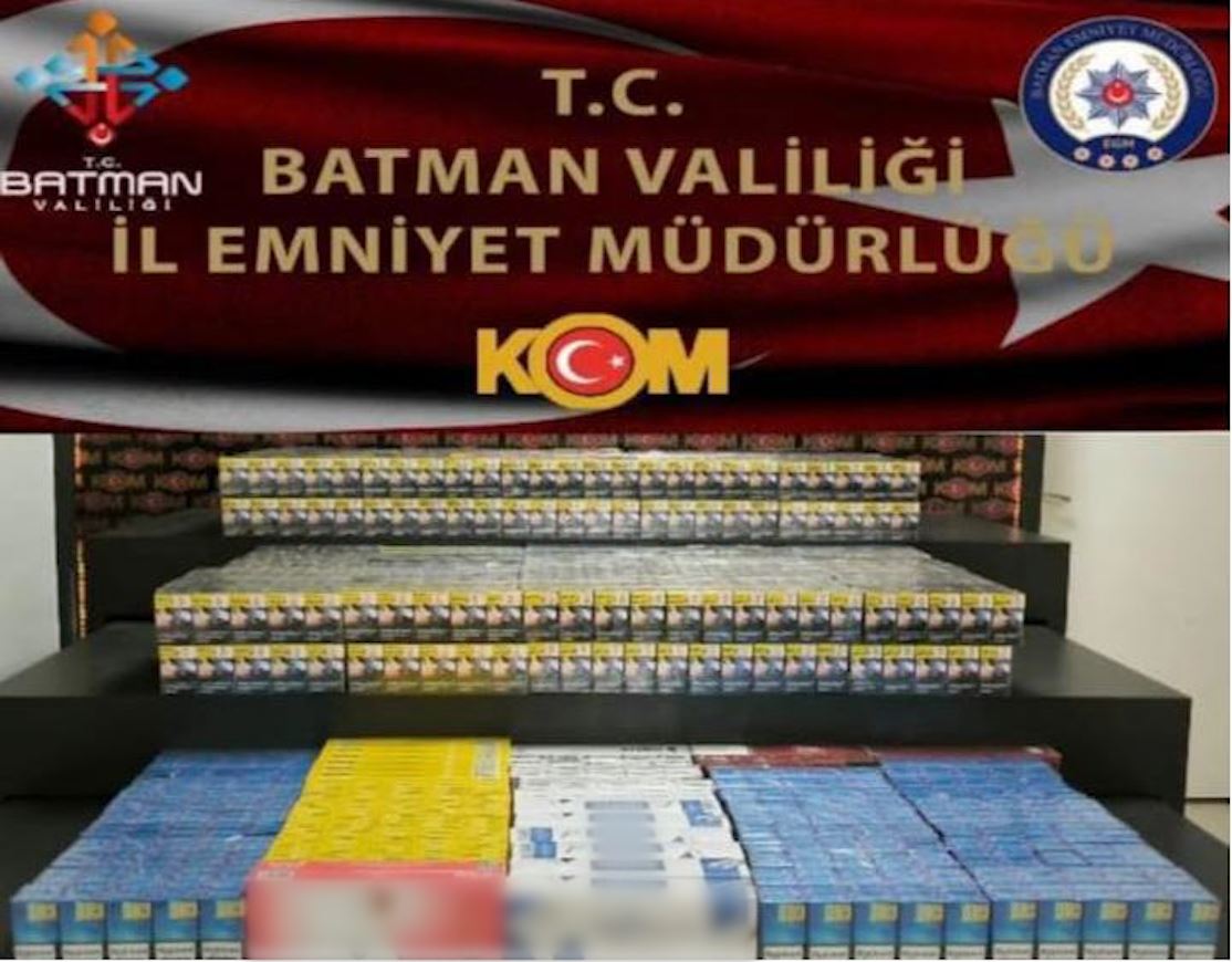 5375 Paket kaçak sigara ele geçirildi