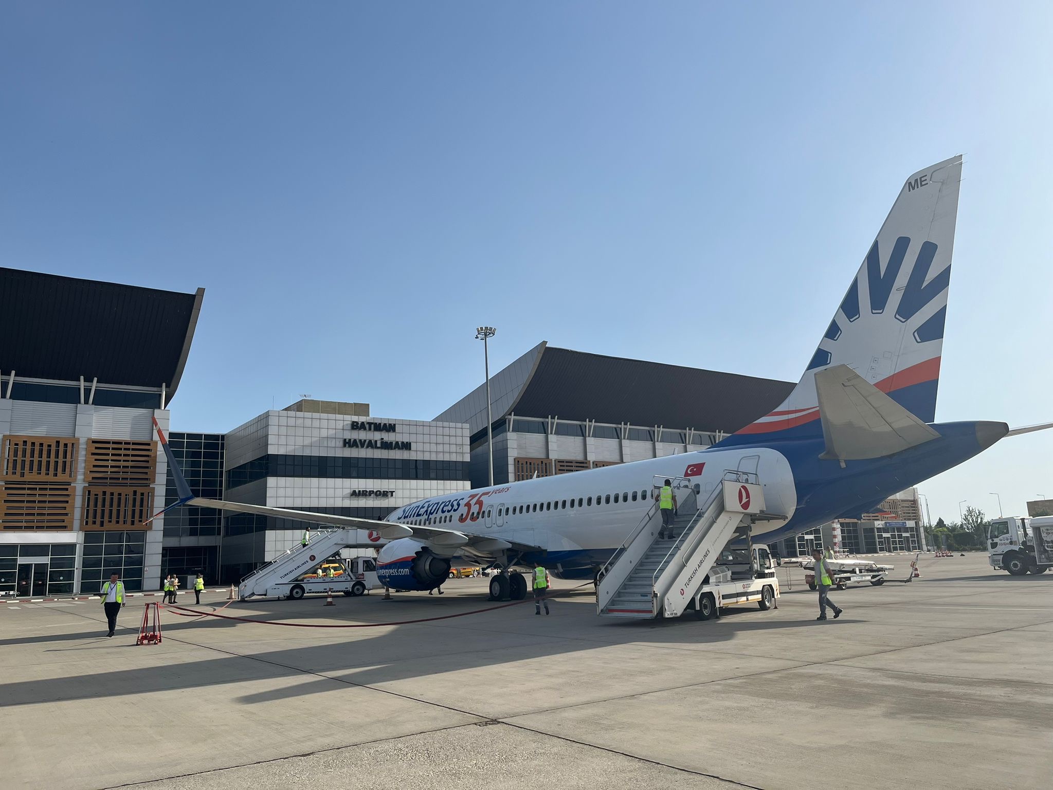 69 Bin 921 yolcu Batman’dan uçtu