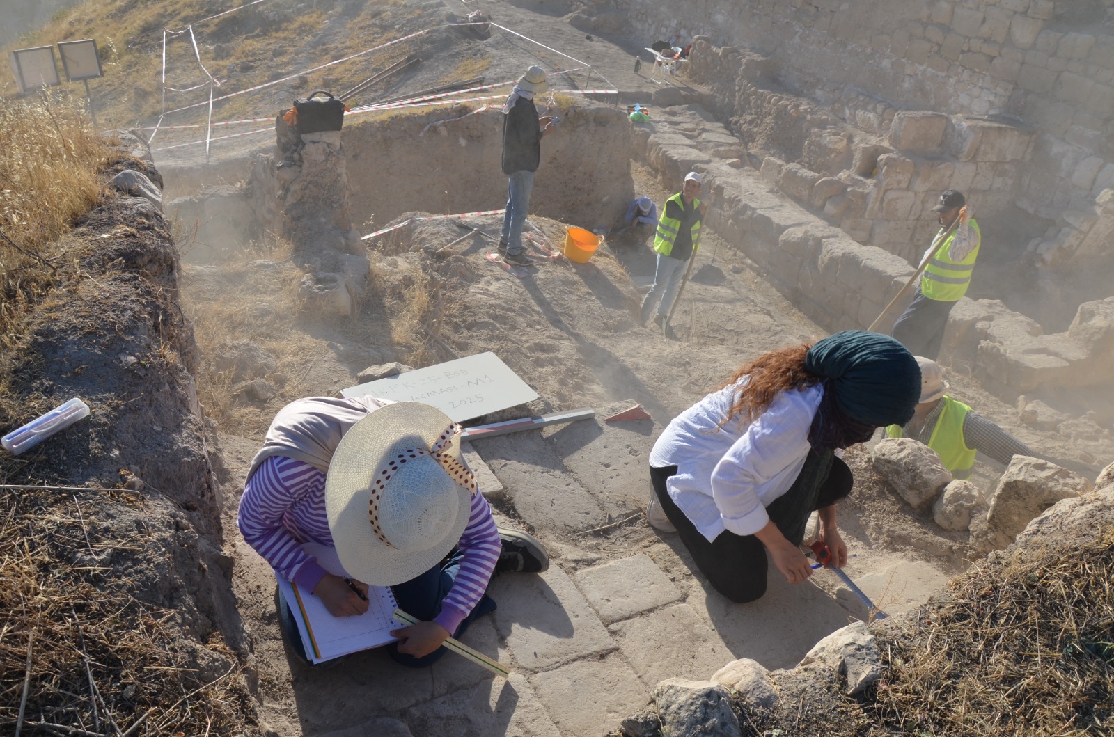 Antik kentte 12 ay kesintisiz kazı