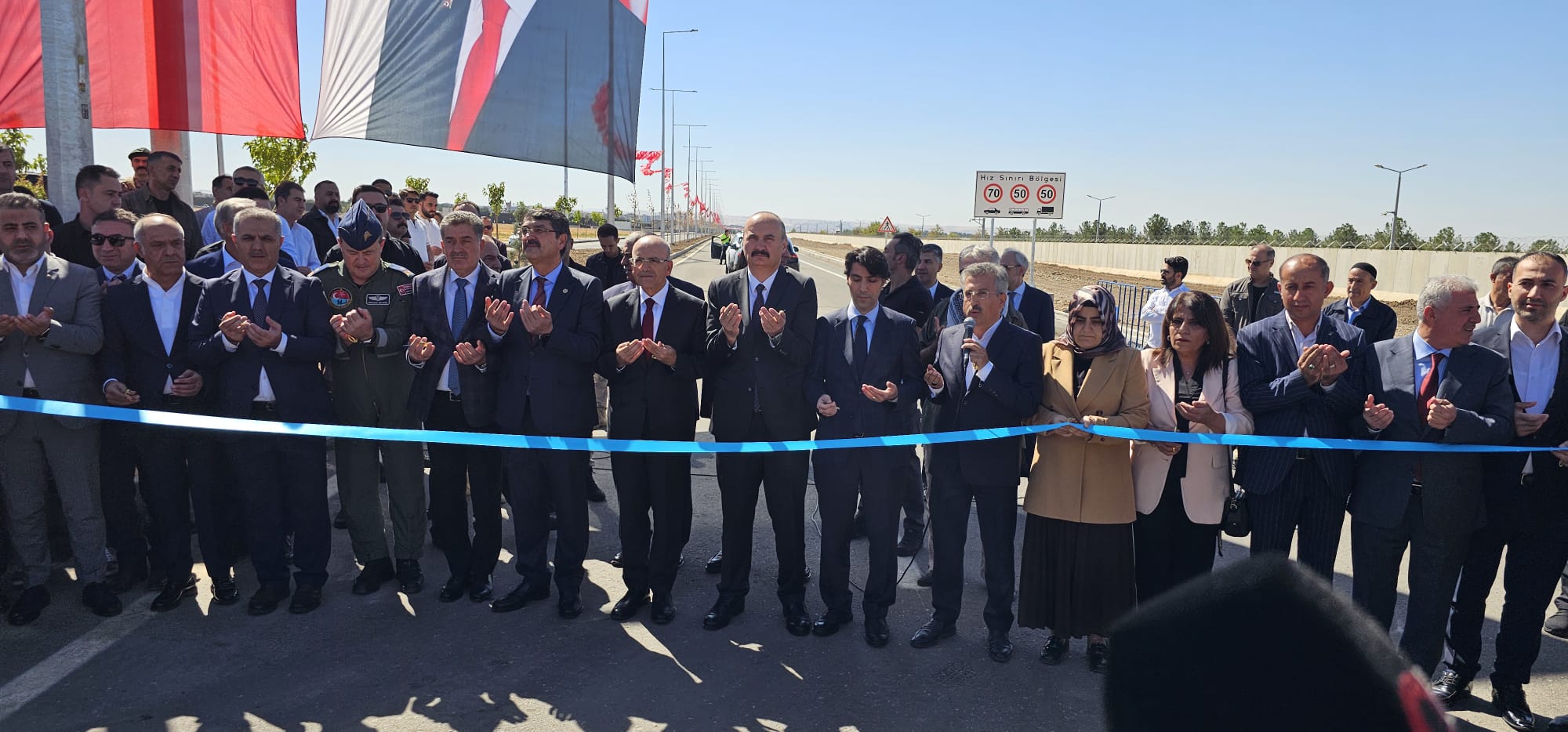 Çevre yolunu hizmete açtılar