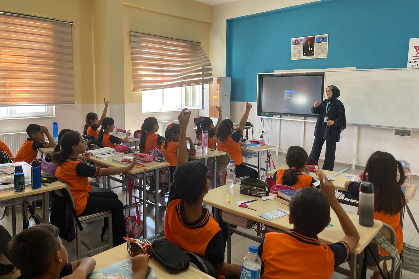 Çocuklara hazır gıdaların zararları anlatıldı