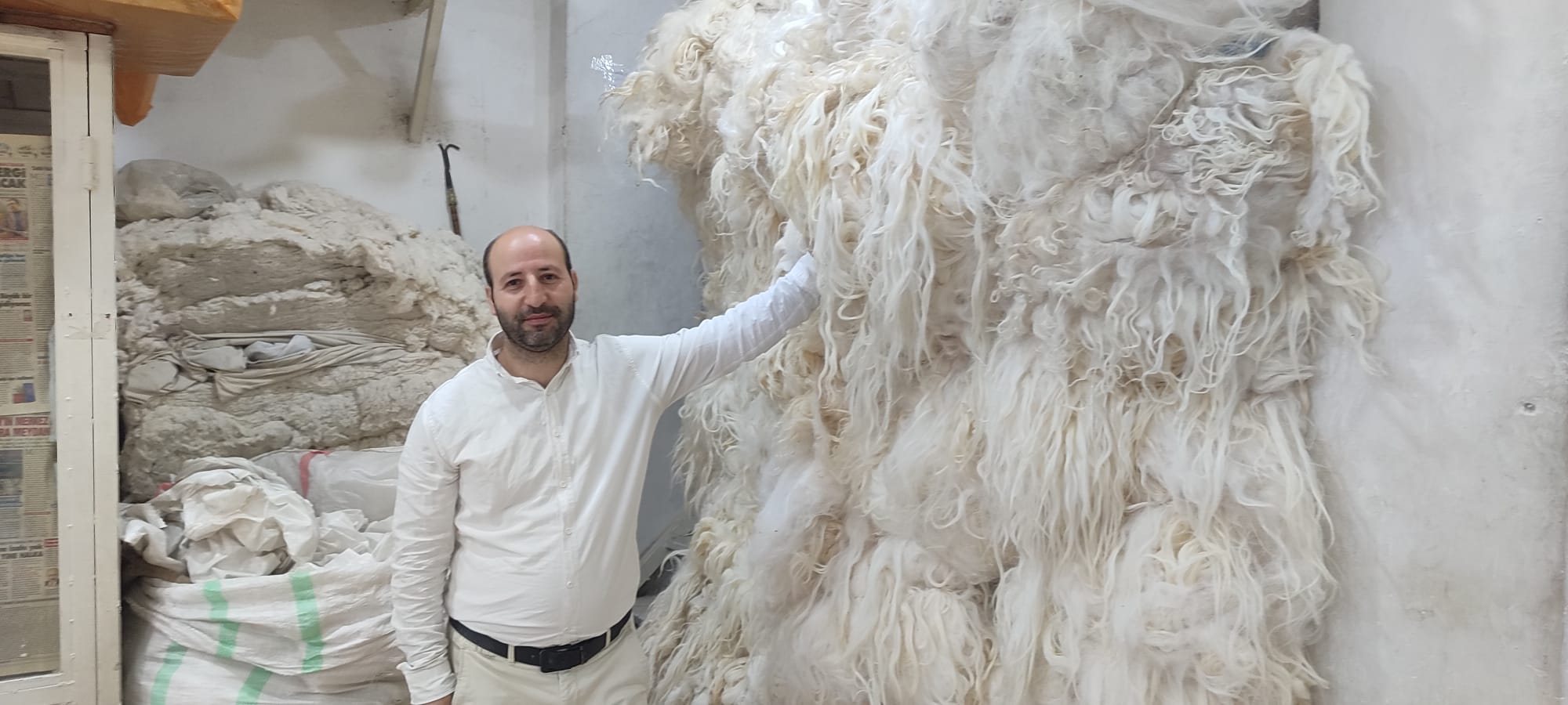 Düğün sezonu yün satışlarını artırdı
