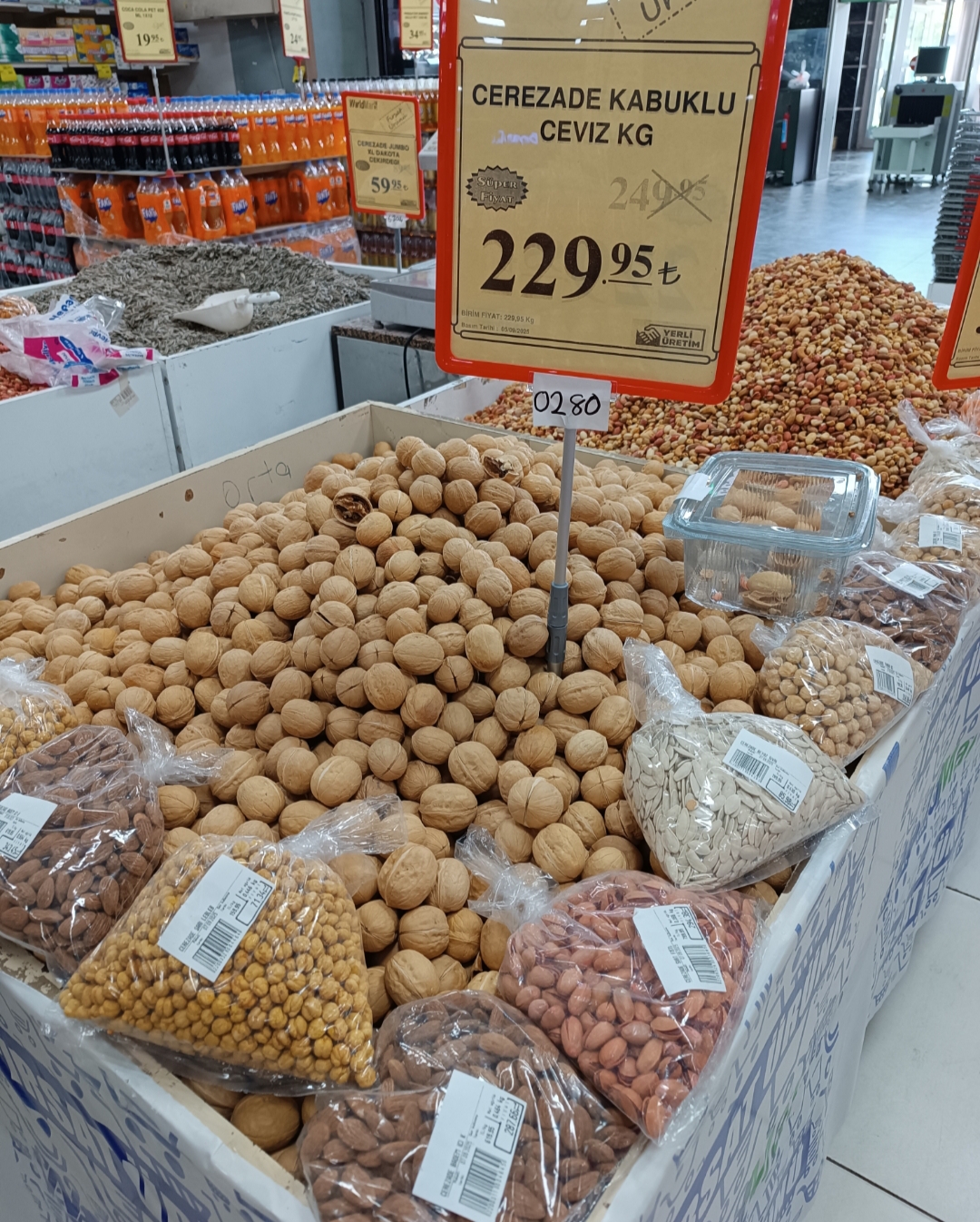 Fırsat ürünü ceviz 230 lira