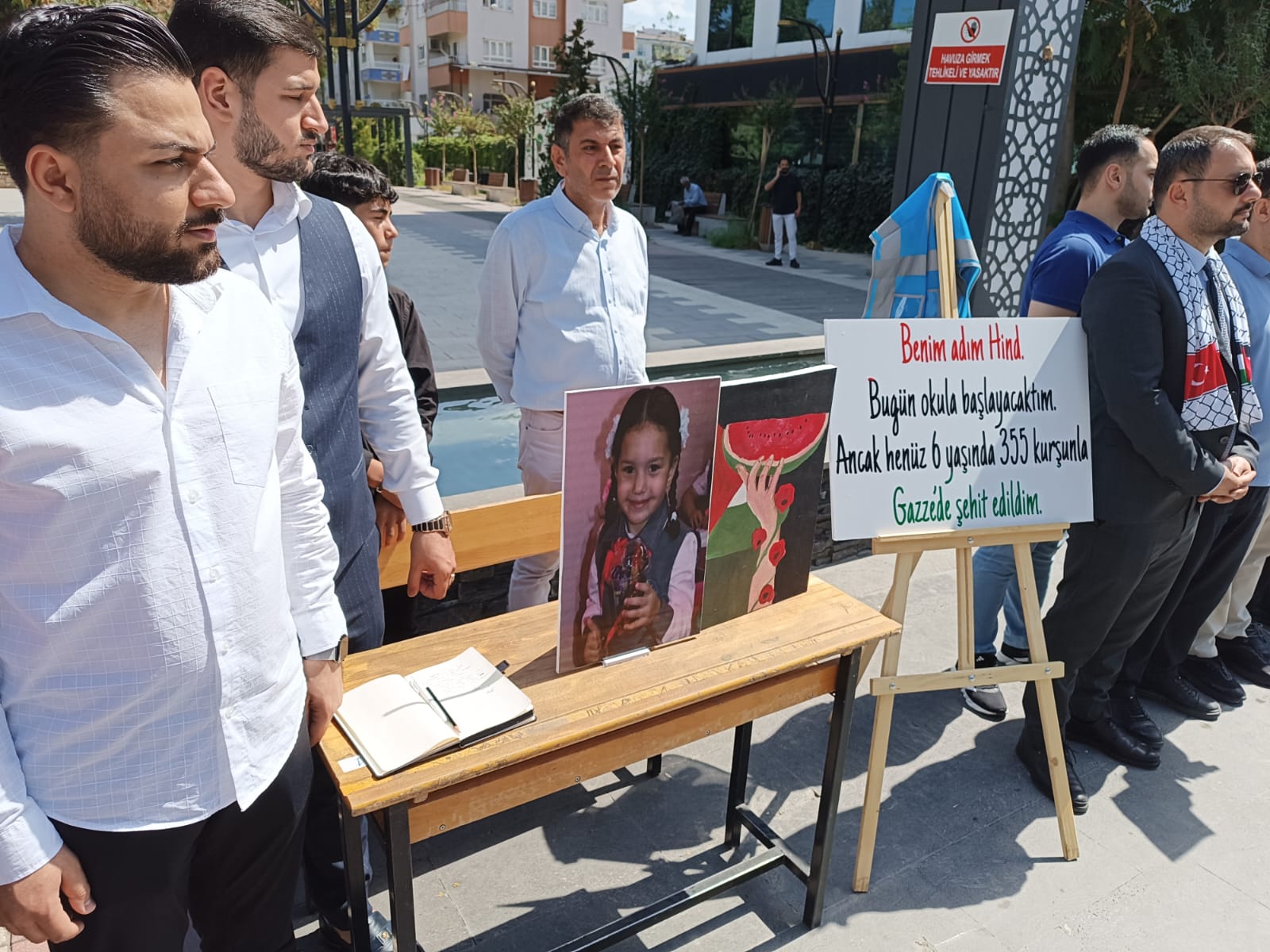 Gazze’nin çocukları unutulmadı