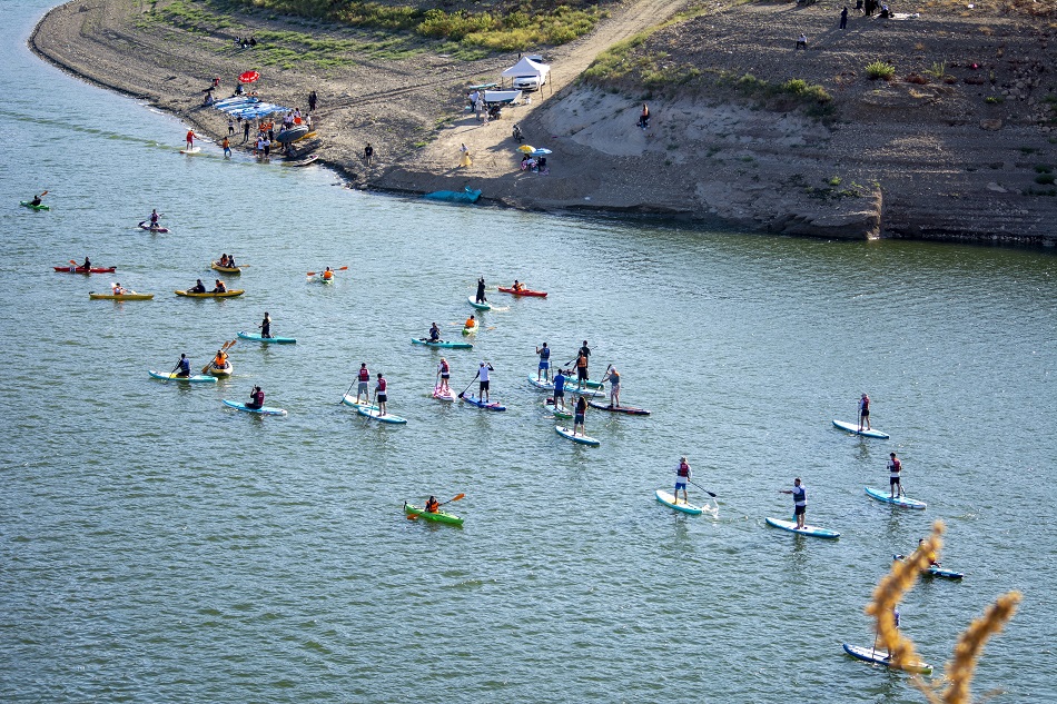 Hasankeyf’te su ve gökyüzü şöleni