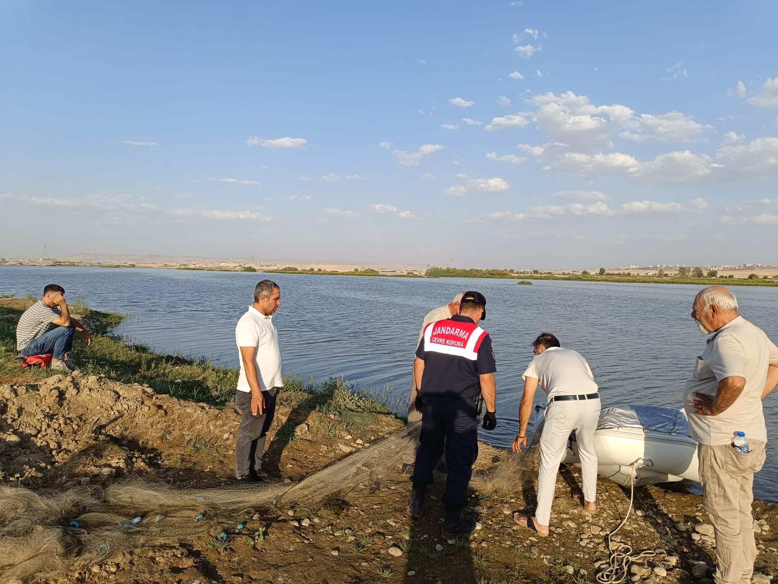 Kaçak balık ağı ele geçirildi