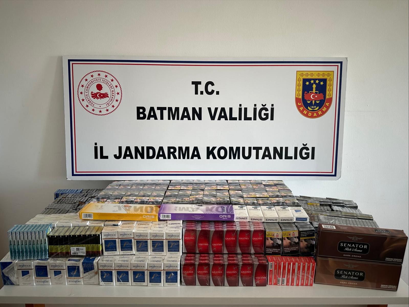 Kaçak sigara operasyonu