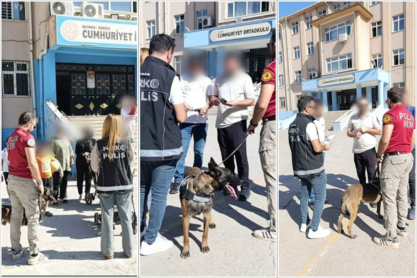 Okul çevrelerinde narkoalan uygulaması