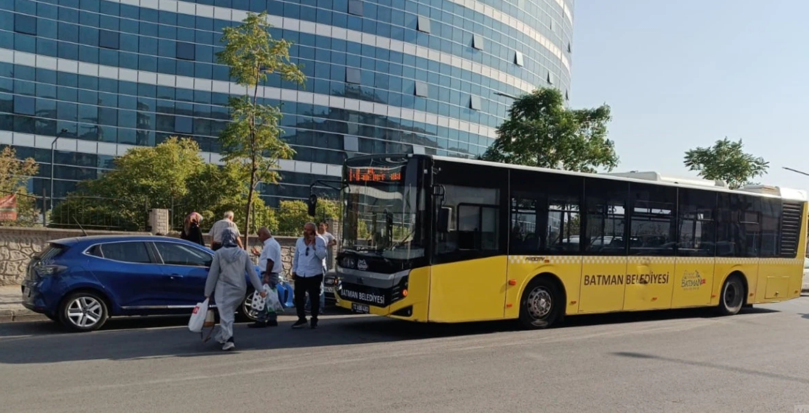 Otobüste biber gazı paniği