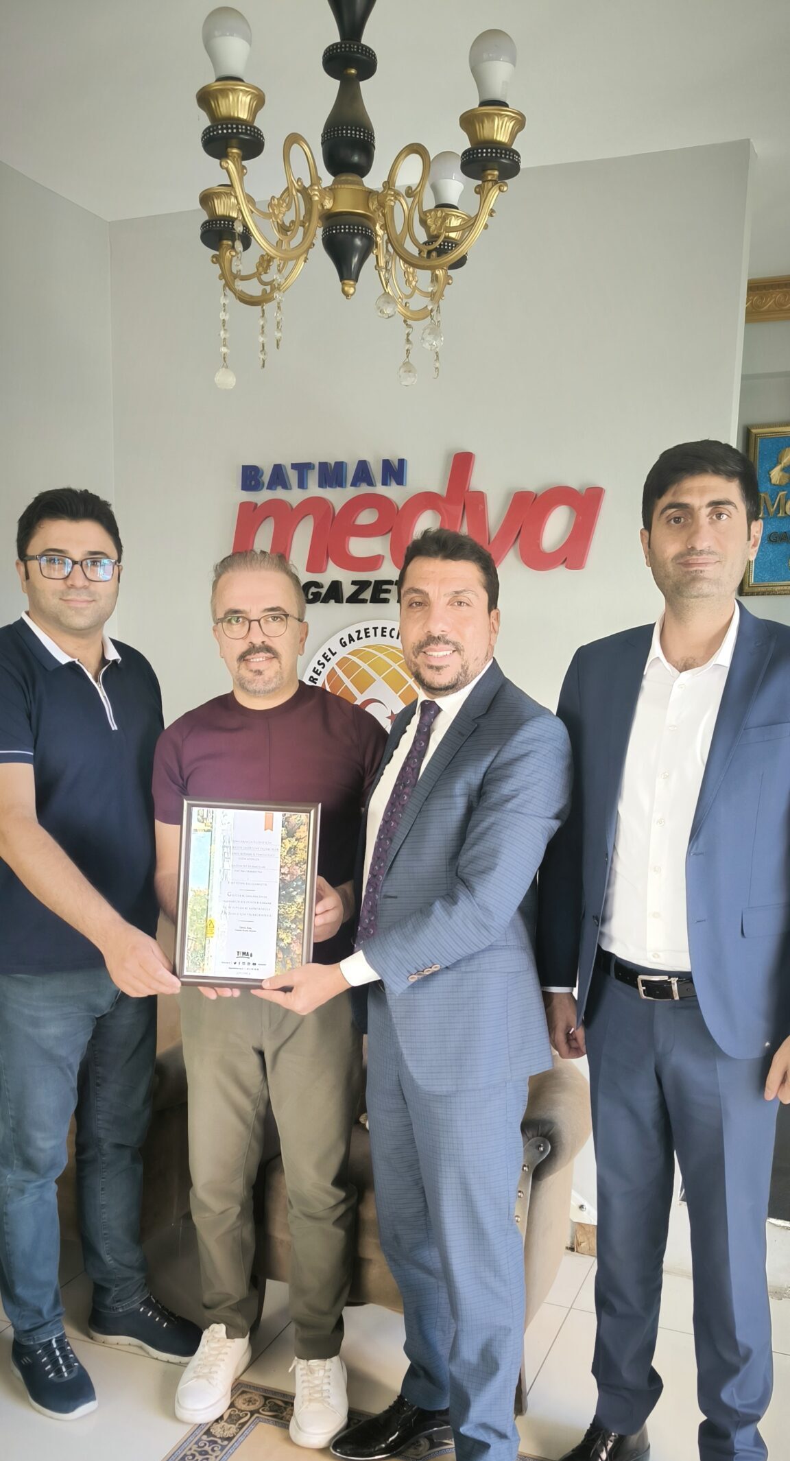 TEMA’dan Medya’ya fidan bağışı