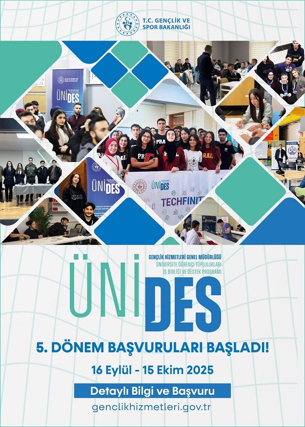 ÜNİDES başvuruları başladı