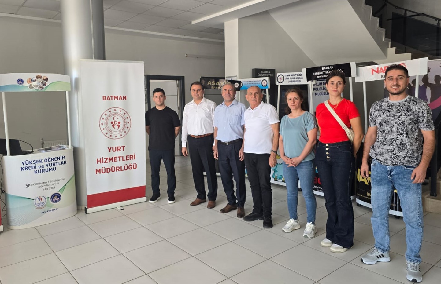 Üniversite öğrencilerine sıcak karşılama