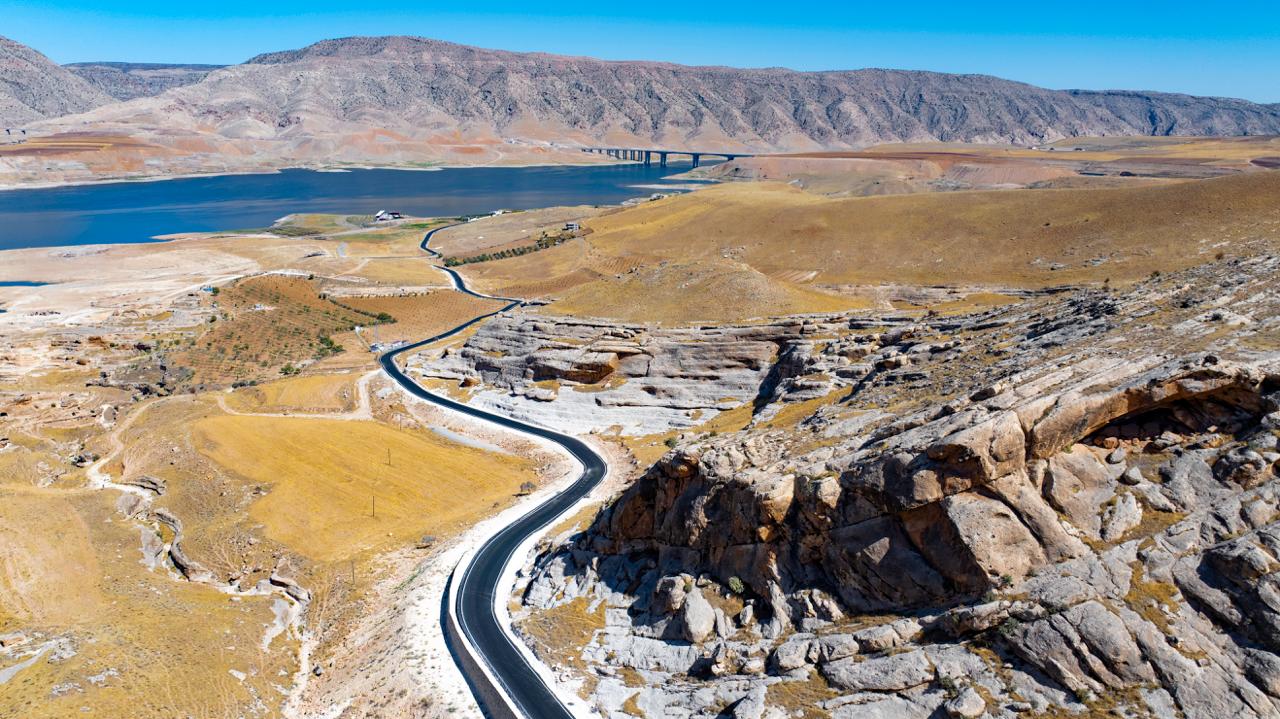 Vadi Yolundaki Çizgi Çalışmaları Tamamlandı