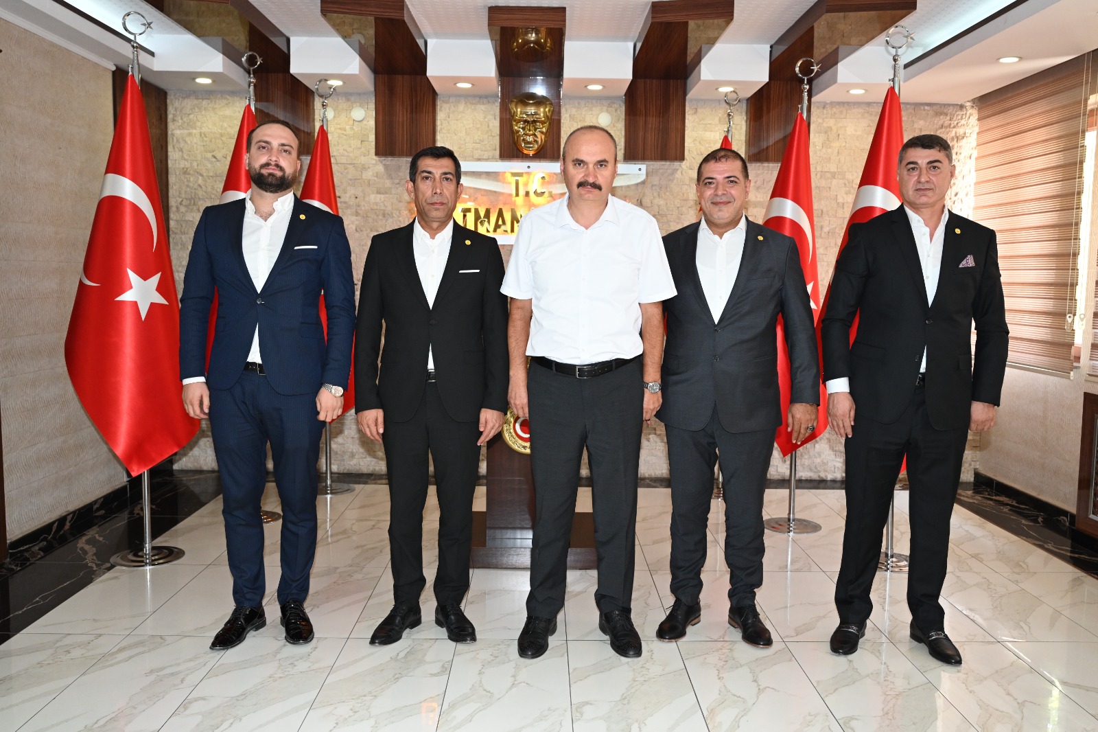 Anavatan Partisi’nden Vali Canalp’e ziyaret