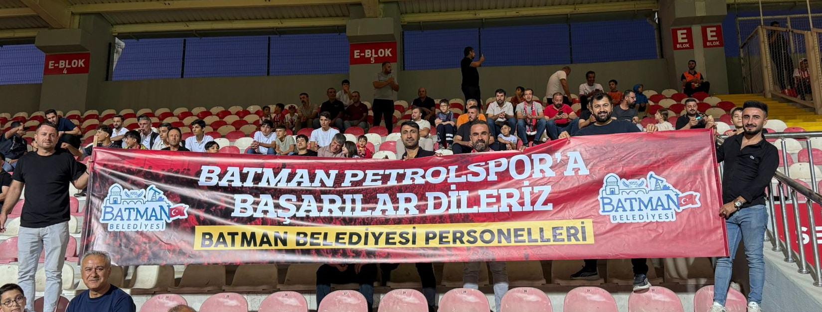 Petrolspor’a moral desteği