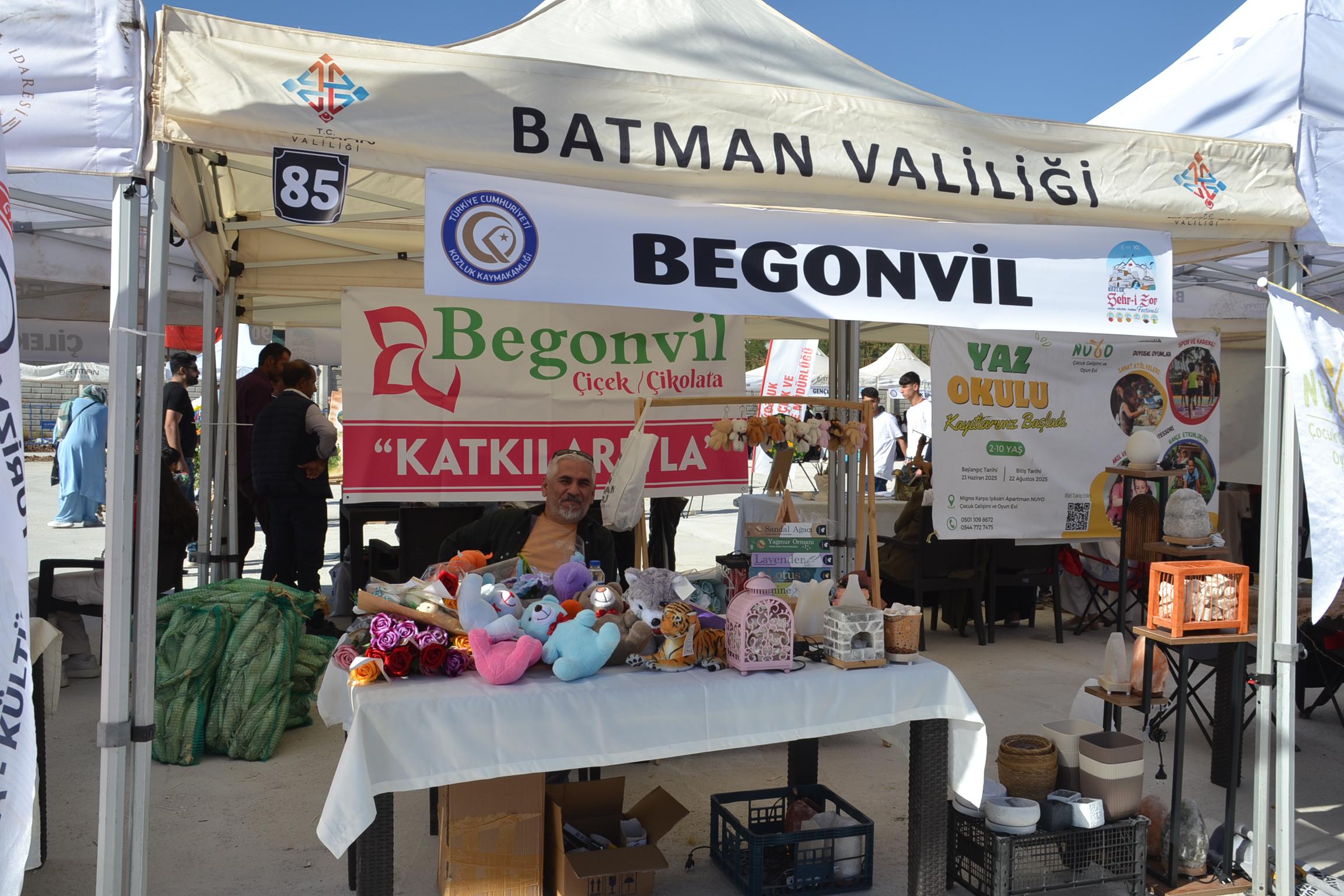 BEGONVİL standı festivali renklendirdi