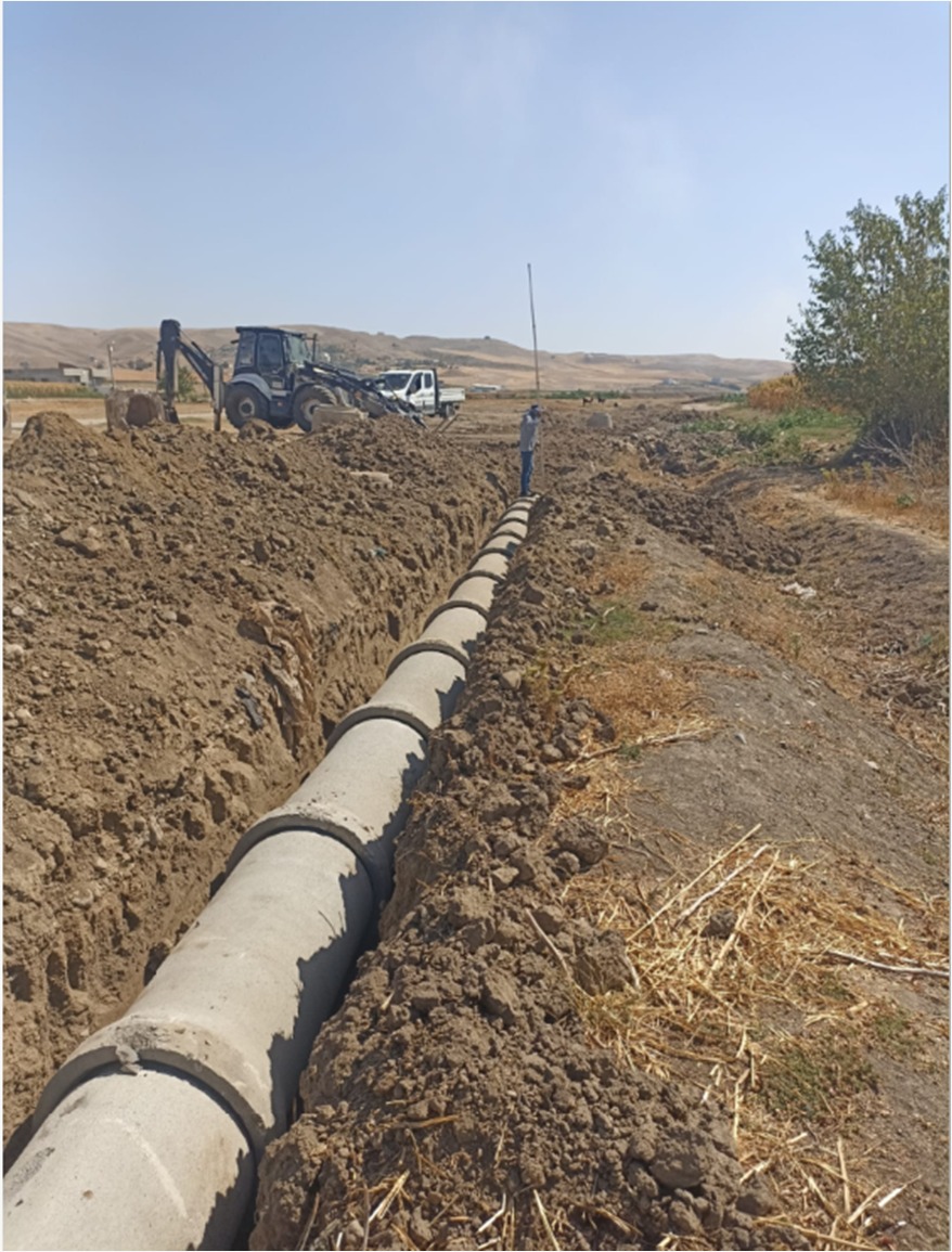 Balpınar beldesine altyapı desteği