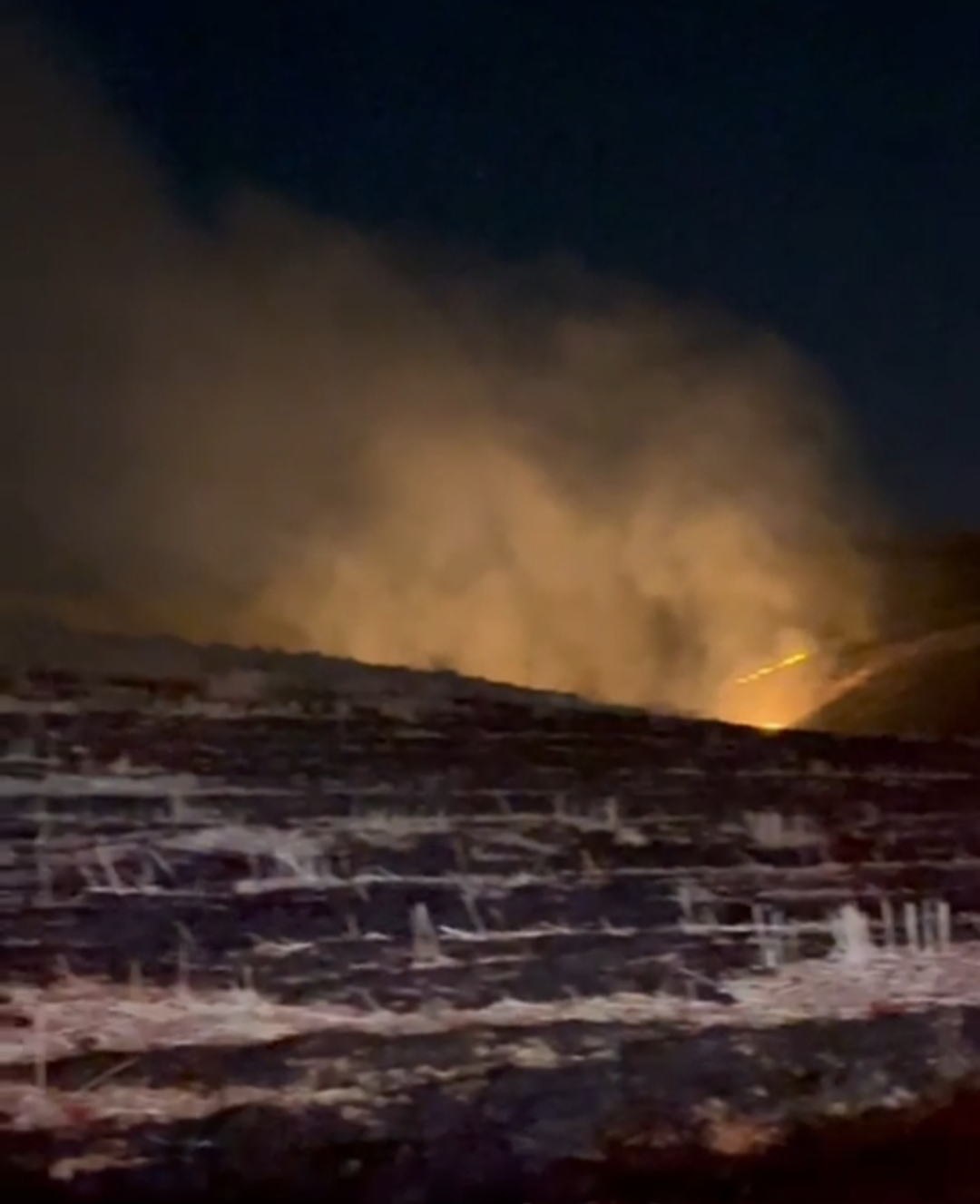 Demirlipınar’da anız yangını