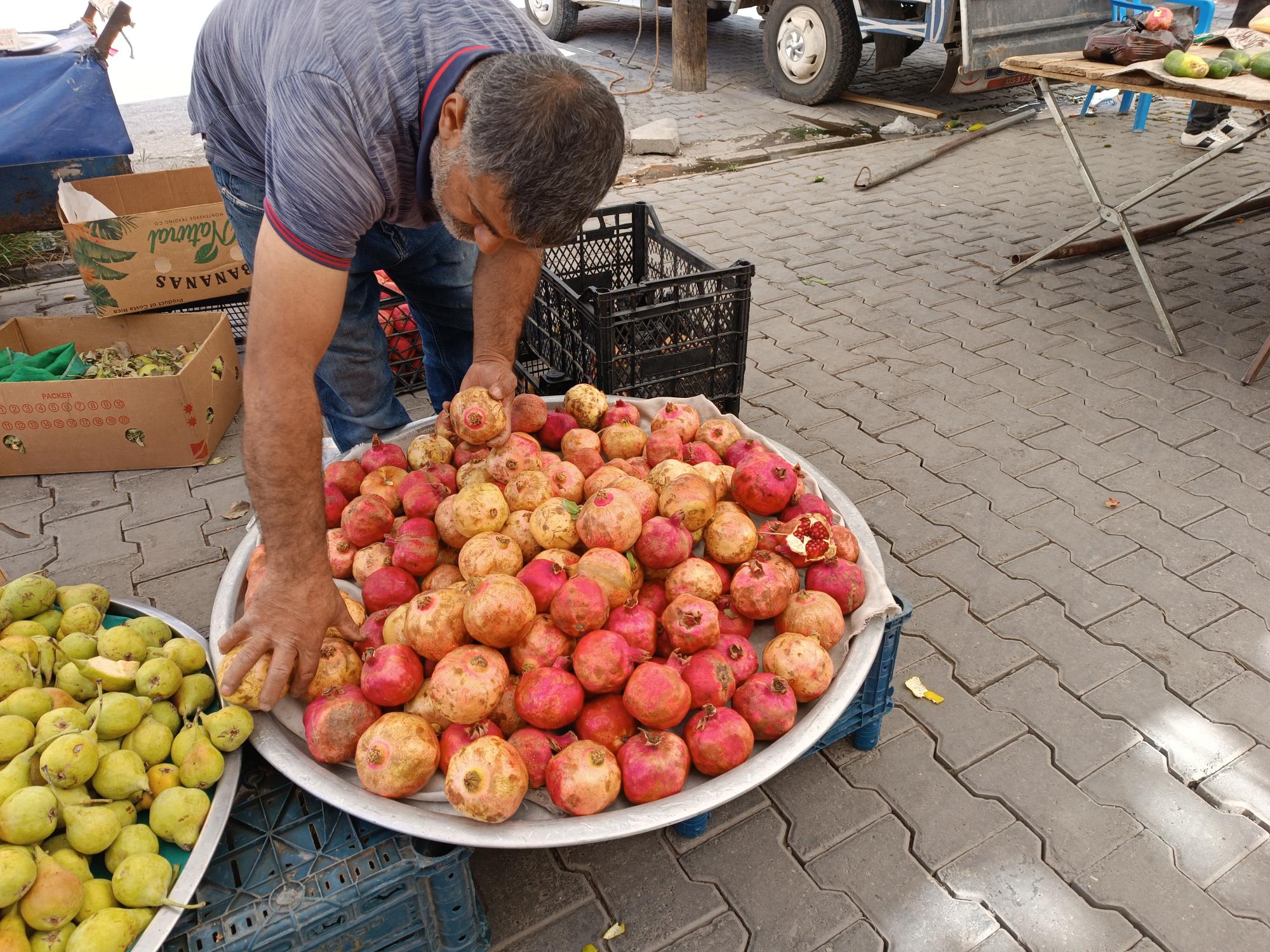 Gercüş narı Perşembe pazarında