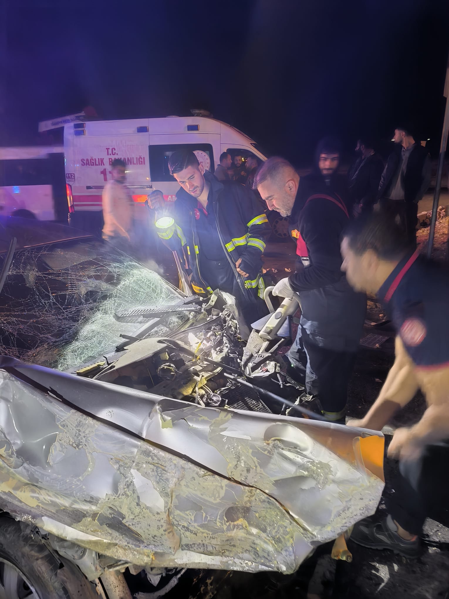 Güney çevre yolunda korkutan kaza