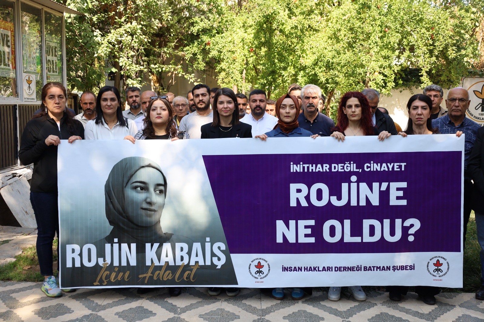 İHD’den Rojin’e destek