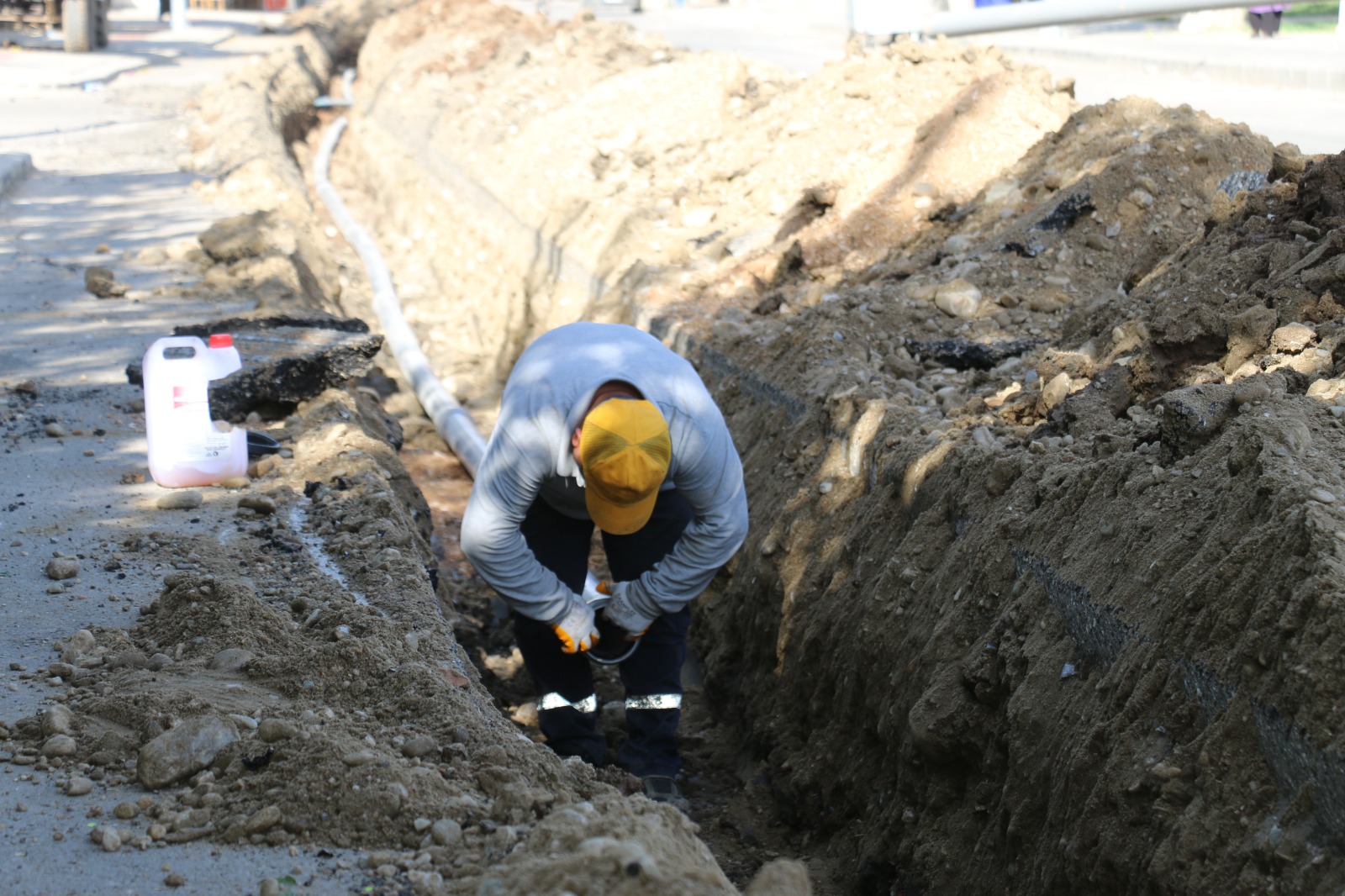 İçme suyu hatları güçlendiriliyor