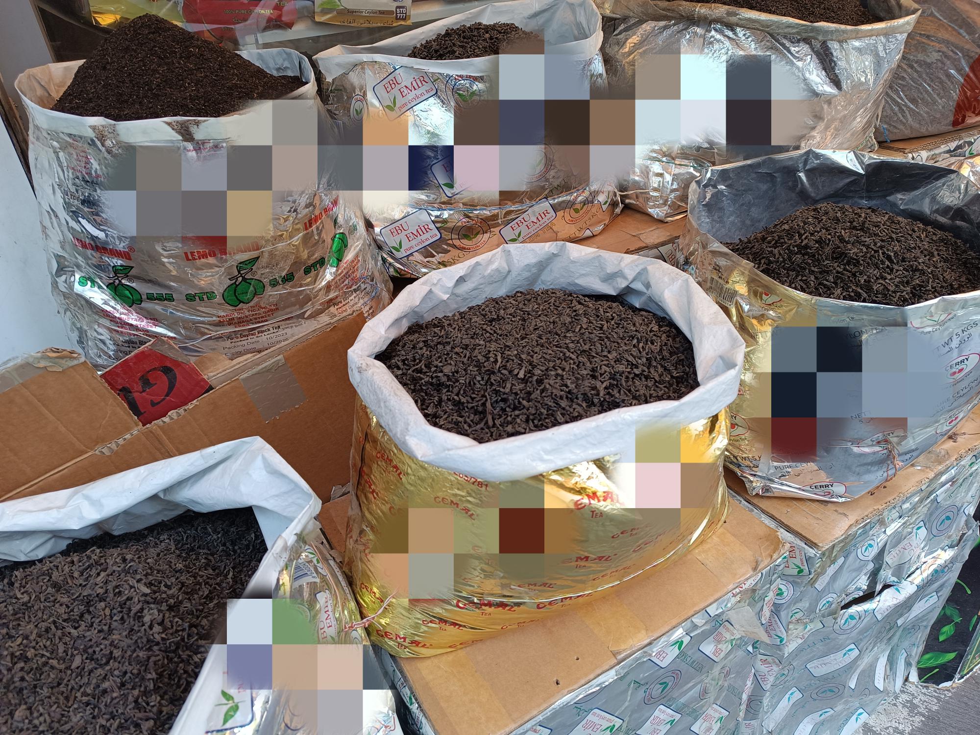 İthal çay 500 lira