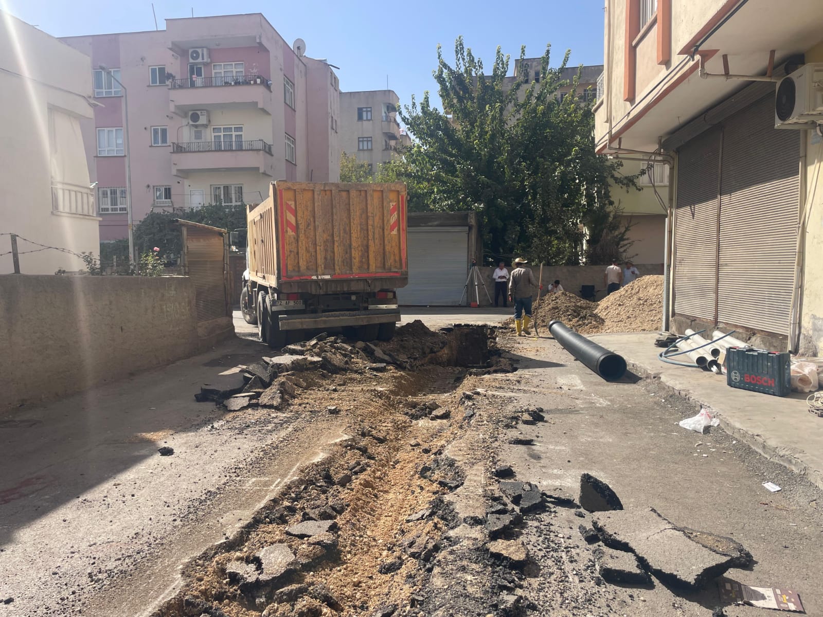 Kentin altyapısı güçleniyor