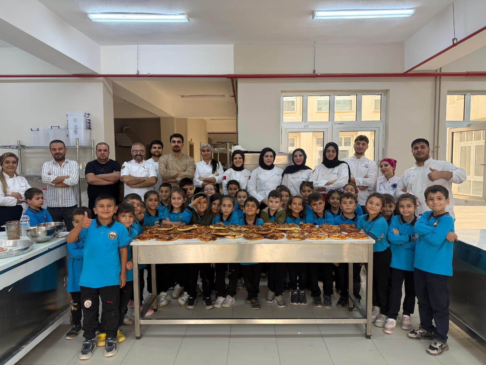 Minik şefler iş başında