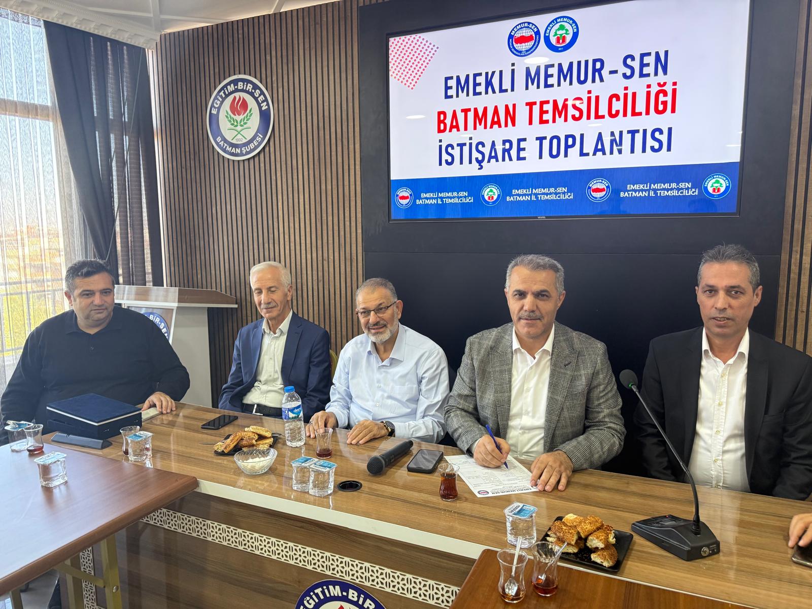 Şansi, Emekli Memur-Sen ailesine katıldı