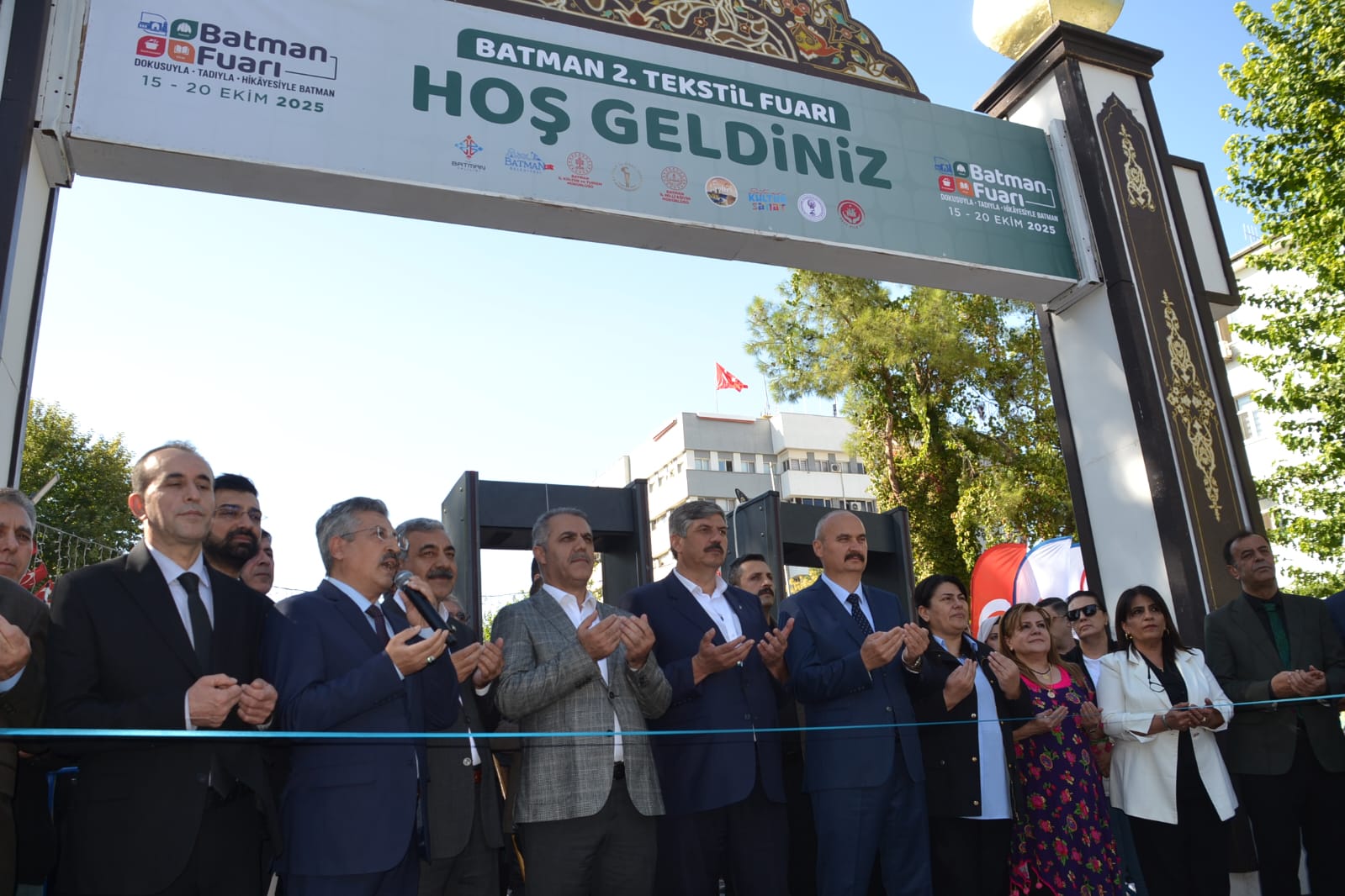 TEKSTİL FUARI DUALARLA KAPILARINI AÇTI