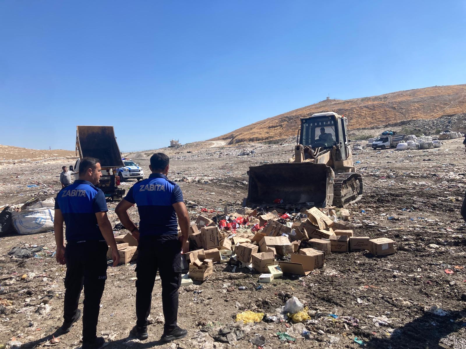 Tarihi geçmiş imha edildi