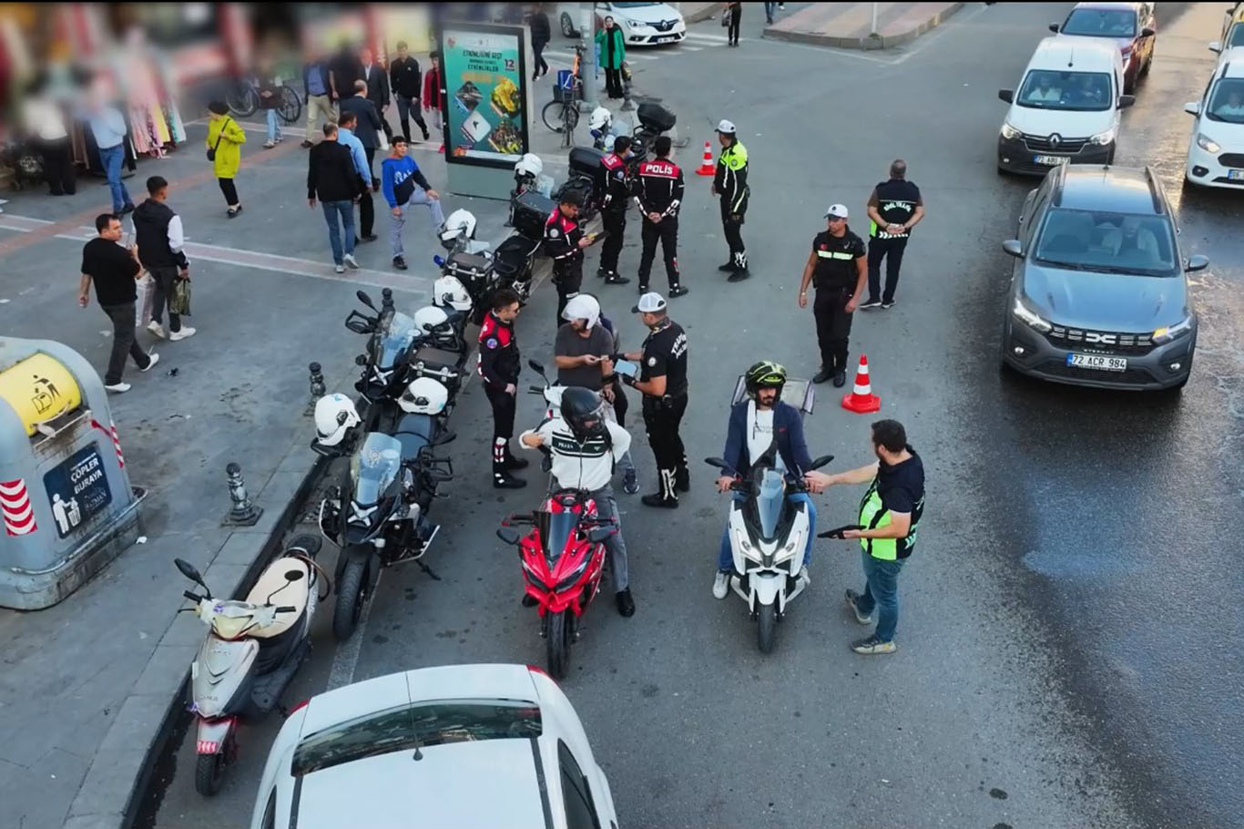 Trafik denetimleri sıklaştırıldı