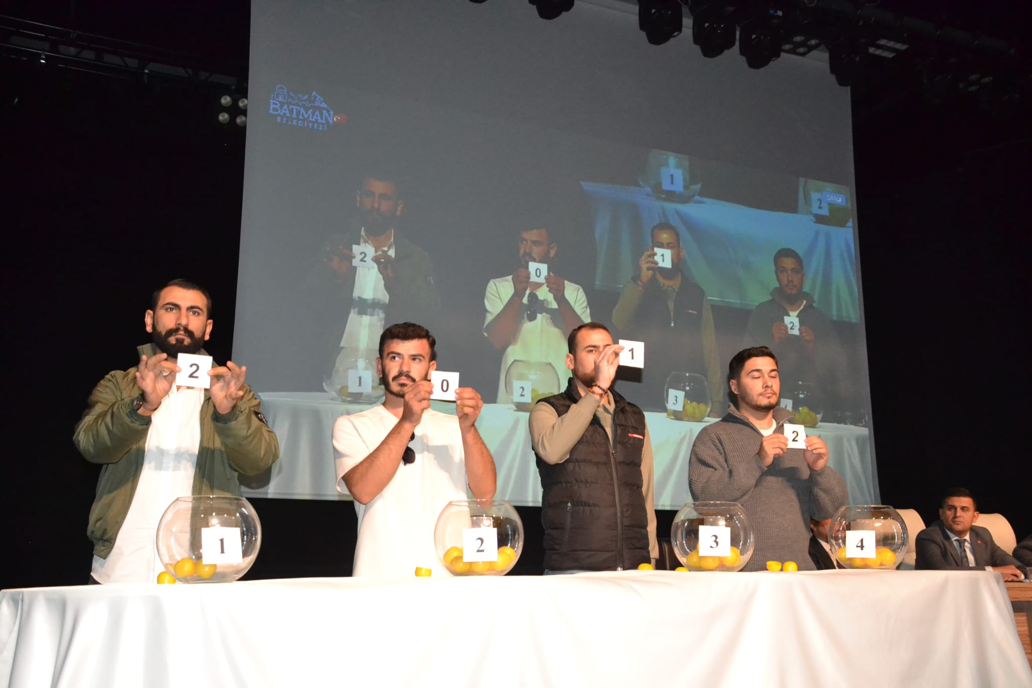 80 Personel için kura çekildi