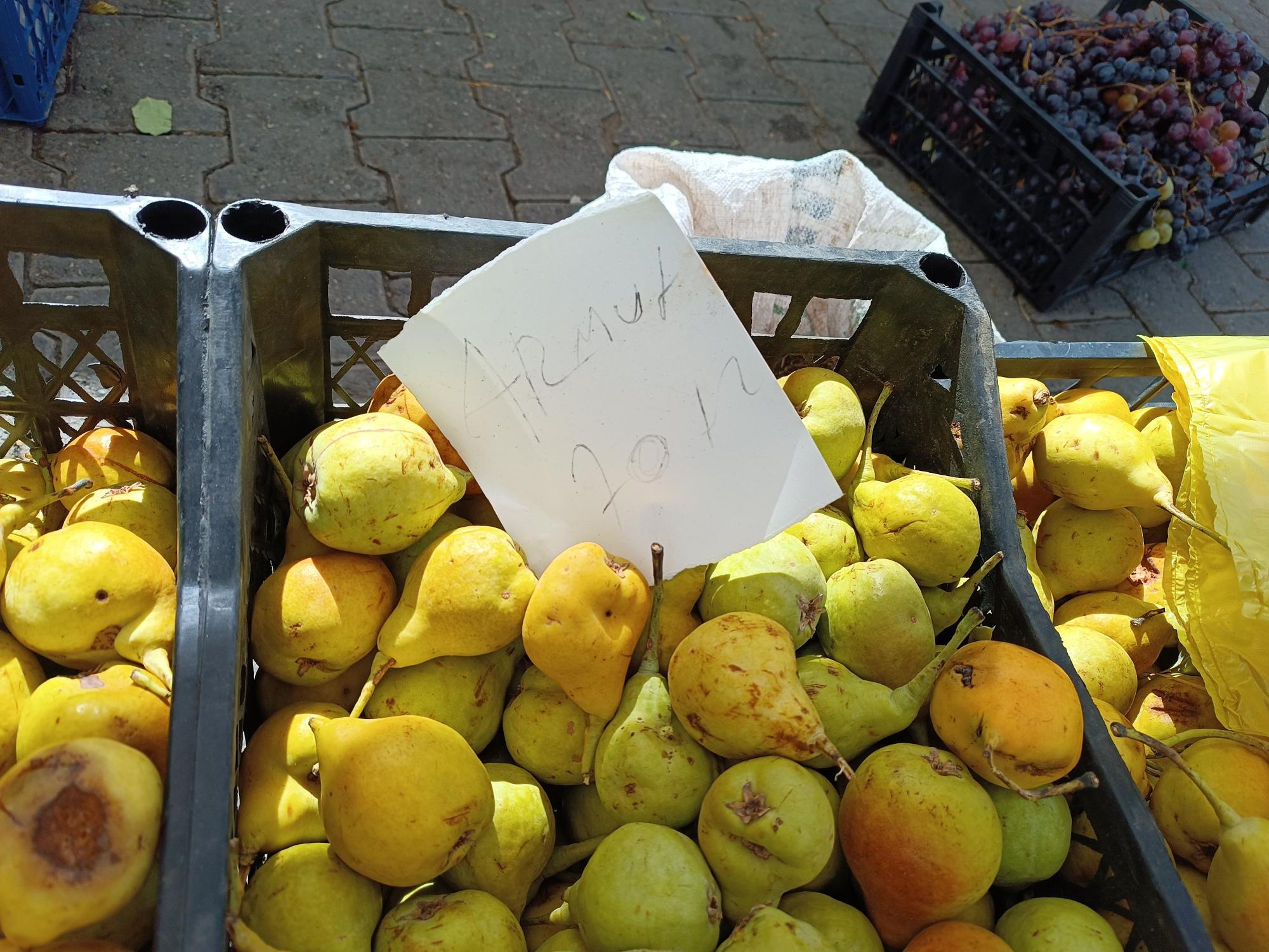 Yüksekova armutlarına ilgi